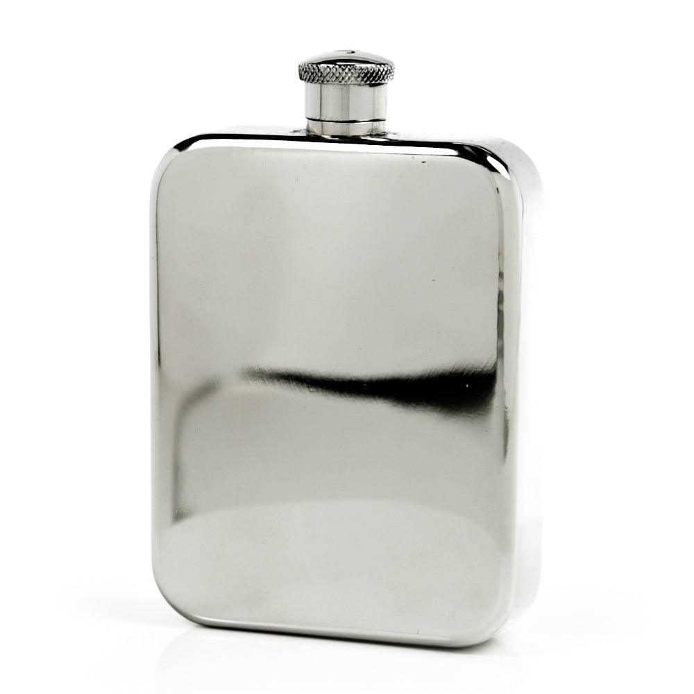 Explorer 22-Gauge Solid Pewter Body 9oz Flask
