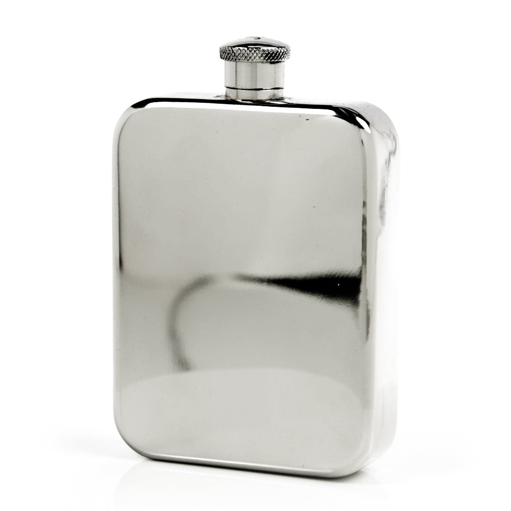 Explorer 22-Gauge Solid Pewter Body 9oz Flask