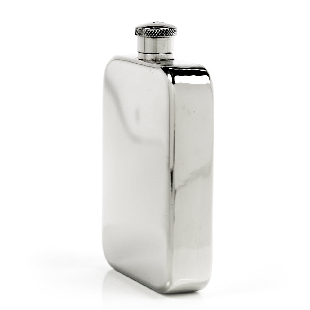 Explorer 22-Gauge Solid Pewter Body 9oz Flask