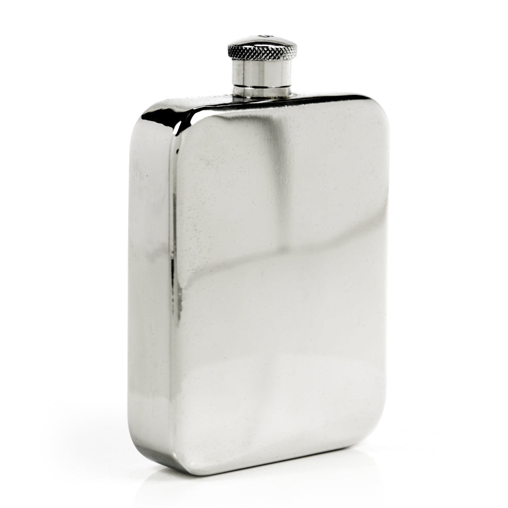Explorer 22-Gauge Solid Pewter Body 9oz Flask