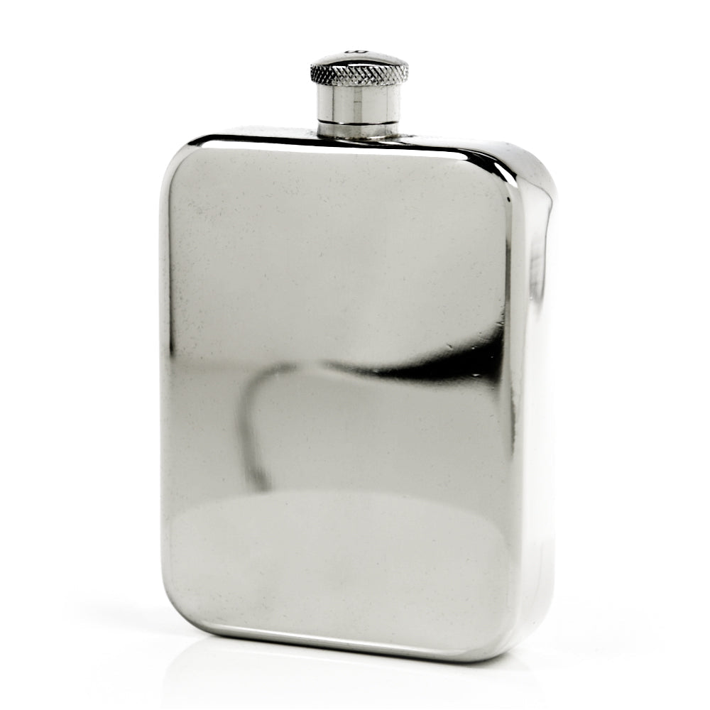 Explorer 22-Gauge Solid Pewter Body 9oz Flask