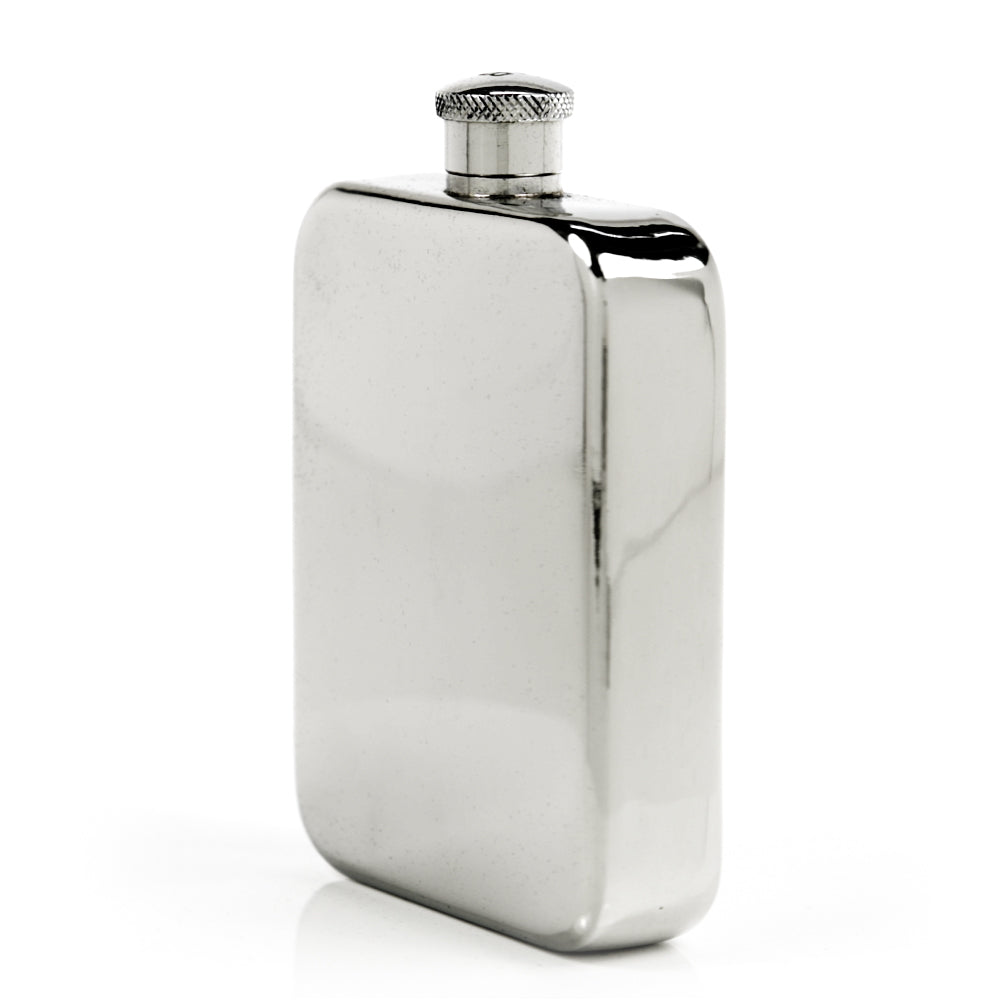 Explorer 22-Gauge Solid Pewter Body 9oz Flask