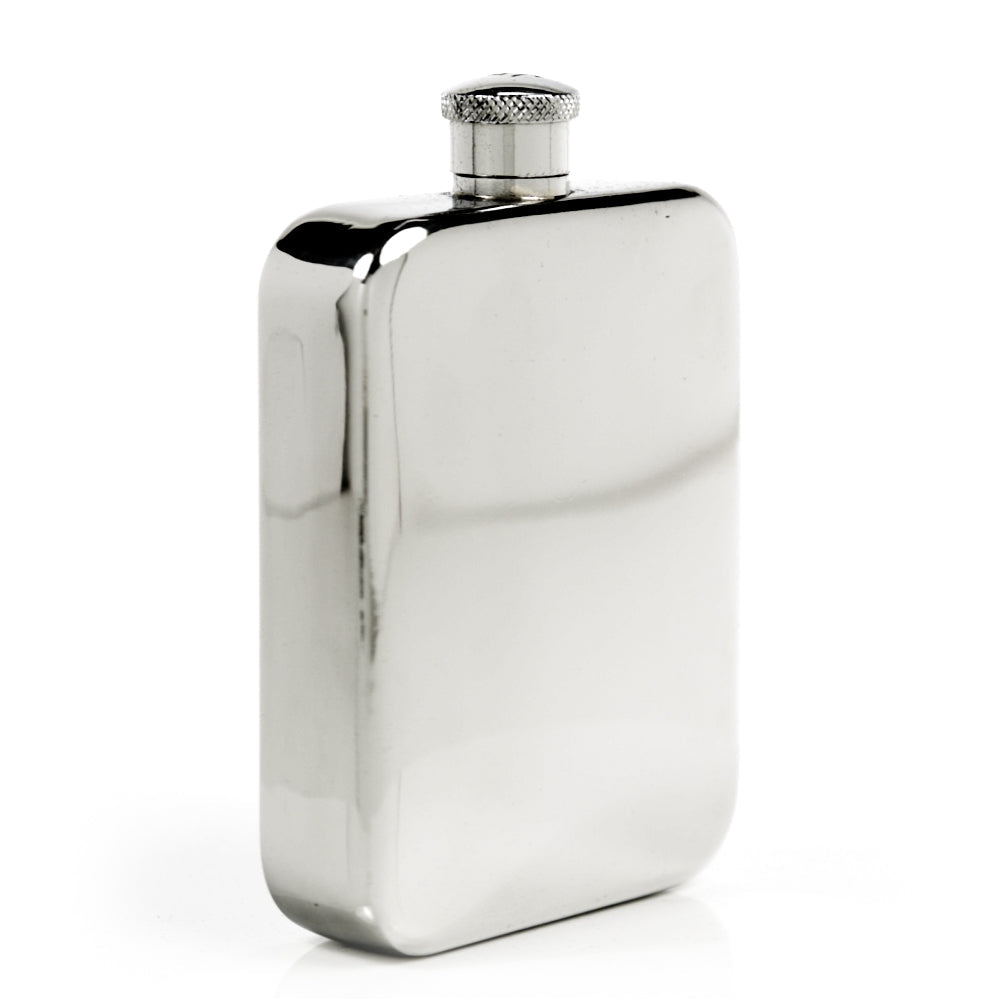 Explorer 22-Gauge Solid Pewter Body 9oz Flask