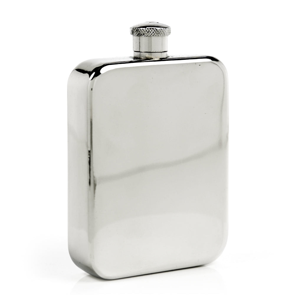 Explorer 22-Gauge Solid Pewter Body 9oz Flask