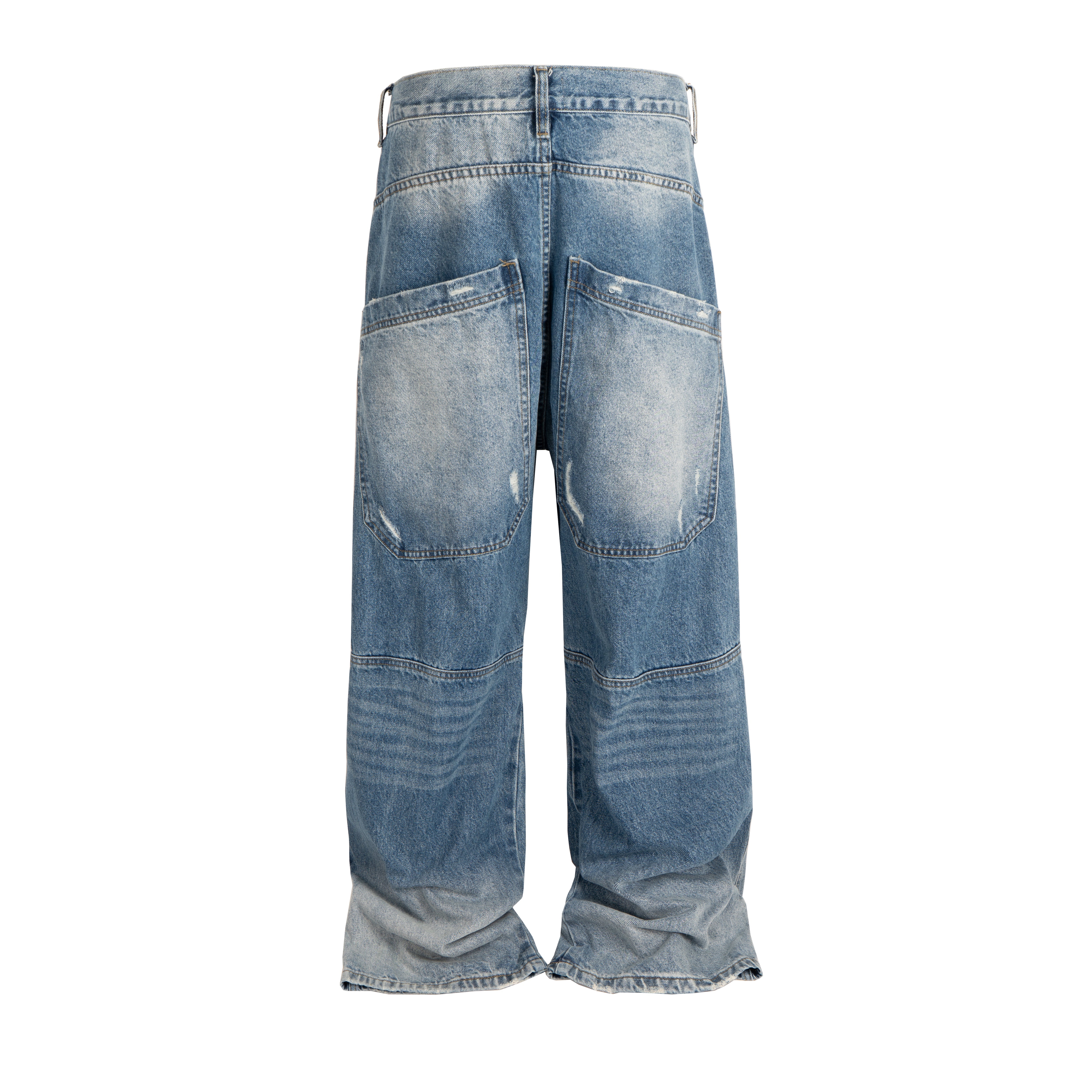 AZUL BAGGY BIKER DENIM