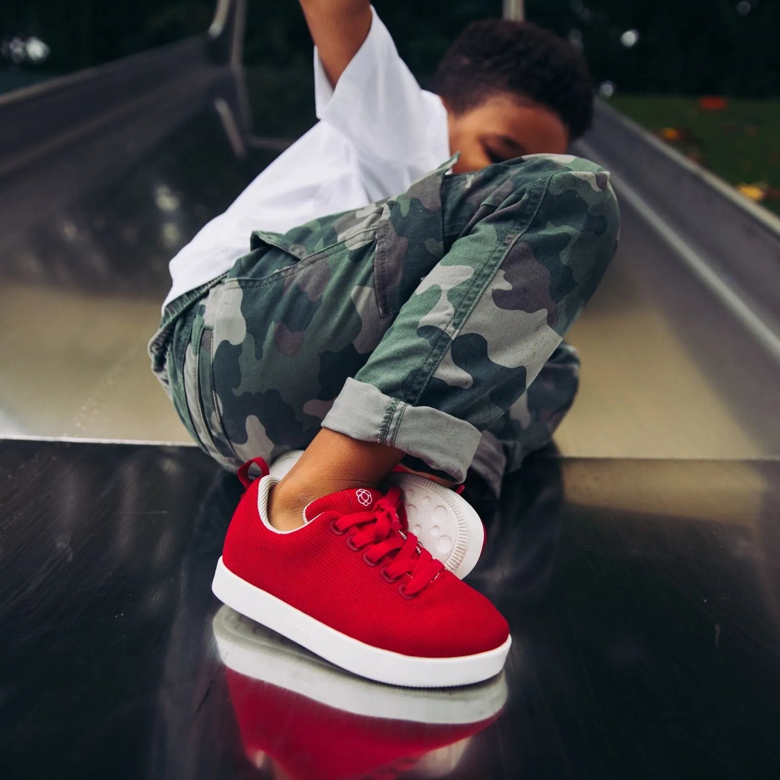 Kids Model 123: Red Lifestyle Shoes