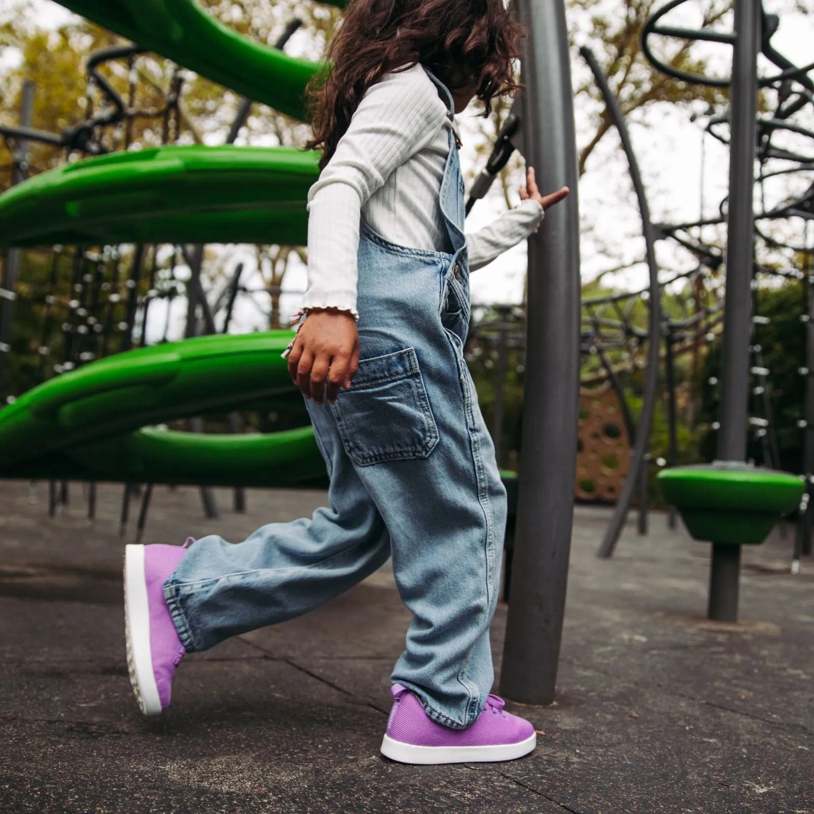 Kids Model 123: Purple Lifestyle Shoes