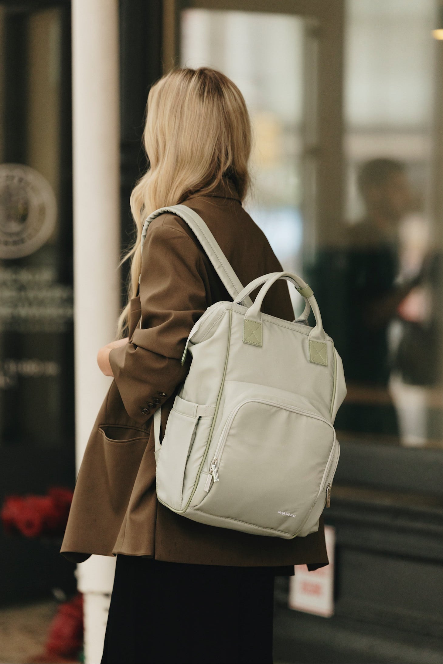 Diaper Bag with Laptop Sleeve