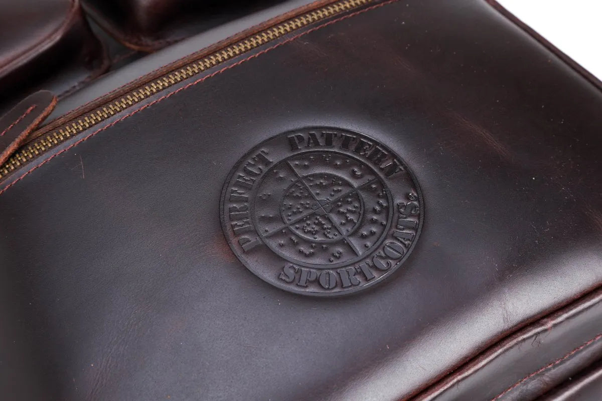 Pintallard" An Original Bottomland Full Grain Buffalo Leather Hybrid Briefcase/Backpack