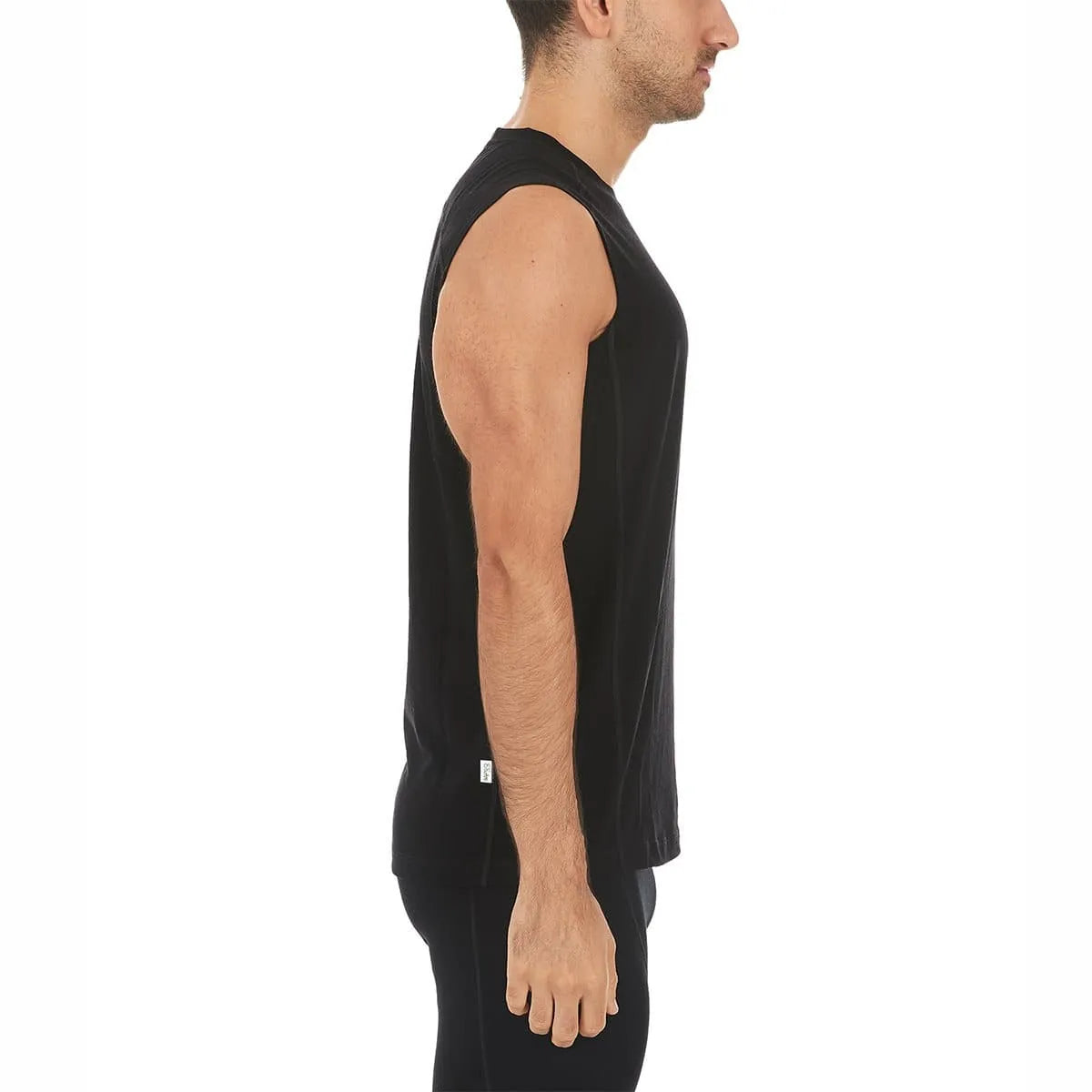 Men's Wool Sleeveless Tank Top Woolverino