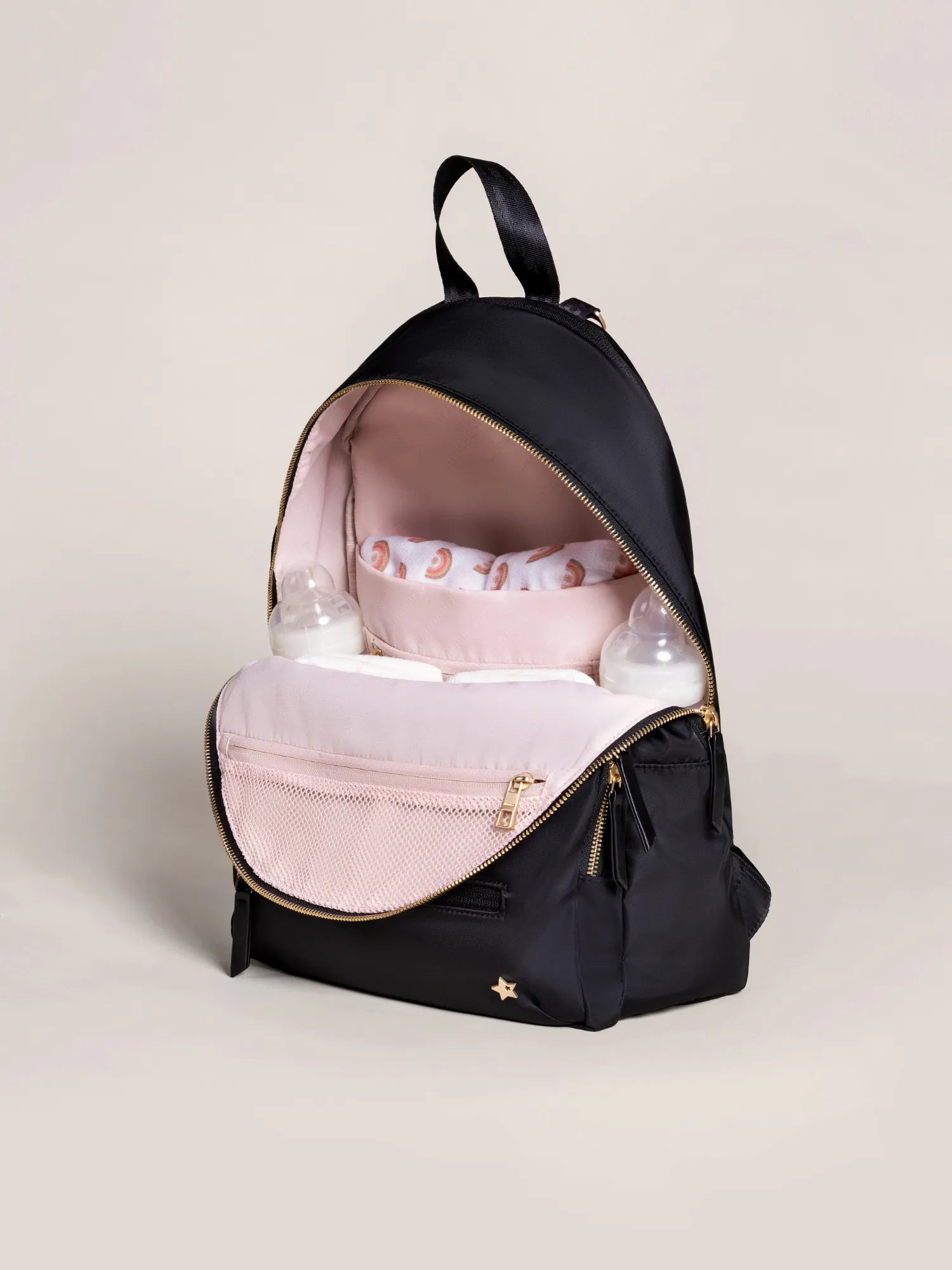 Everyday Backpack Diaper Bag - Black