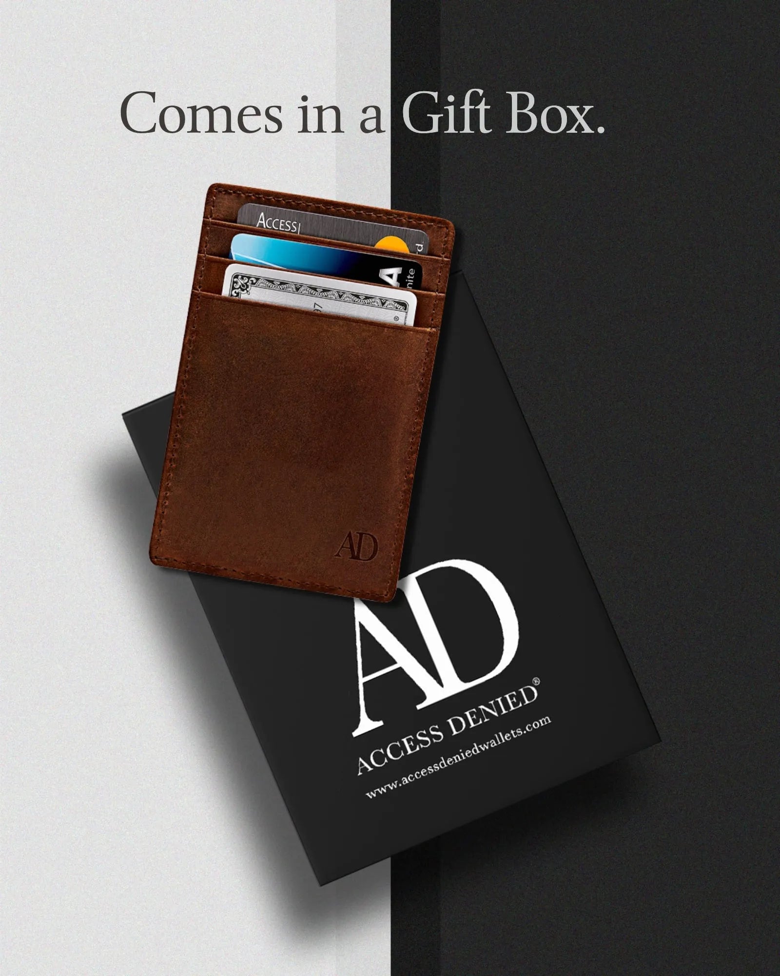 Leather RFID Minimalist Card Holder