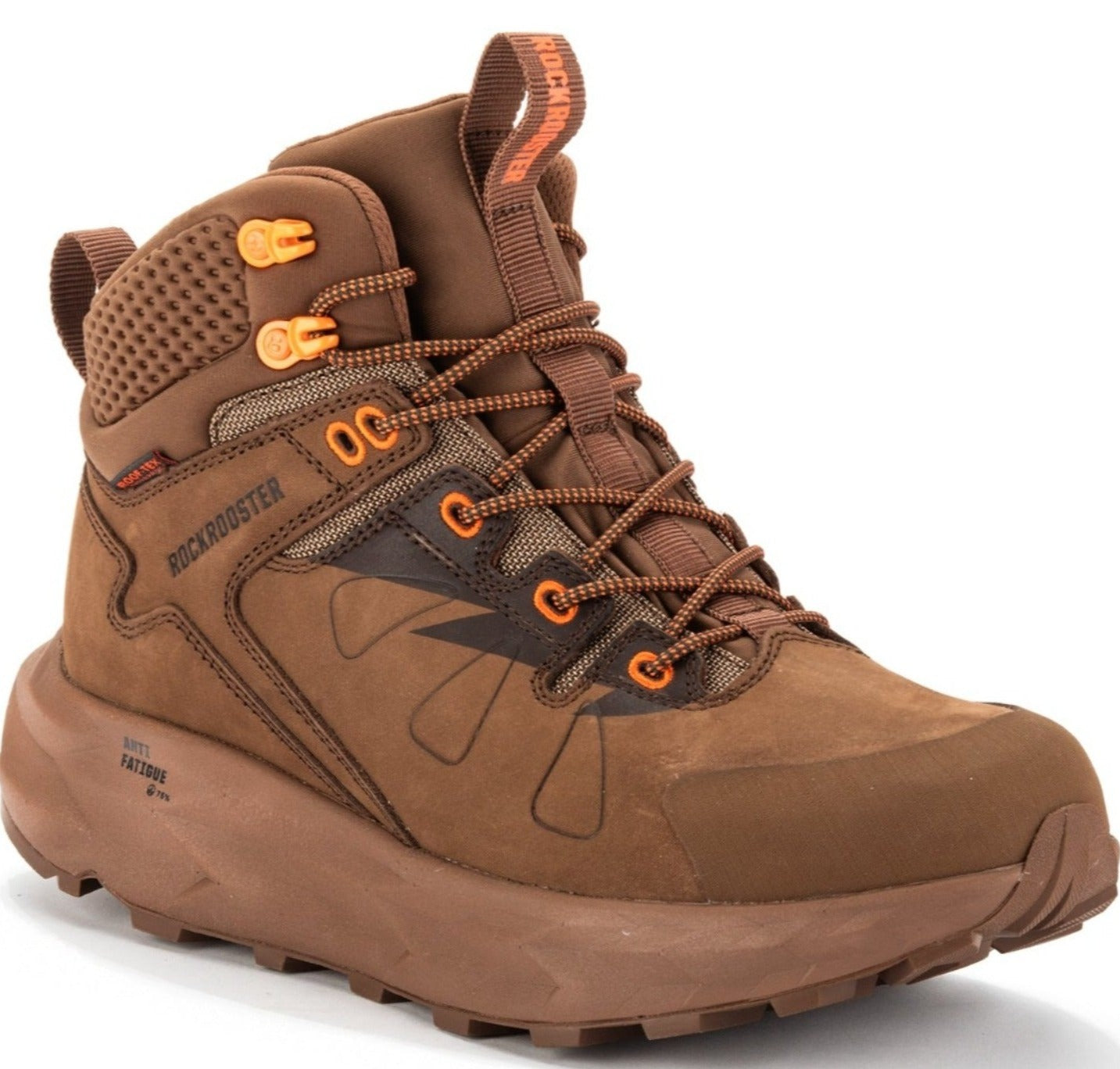 Farmington Brown 6 Inch Waterproof Hiking Boots with VIBRAMĀ® Outsole OC21031
