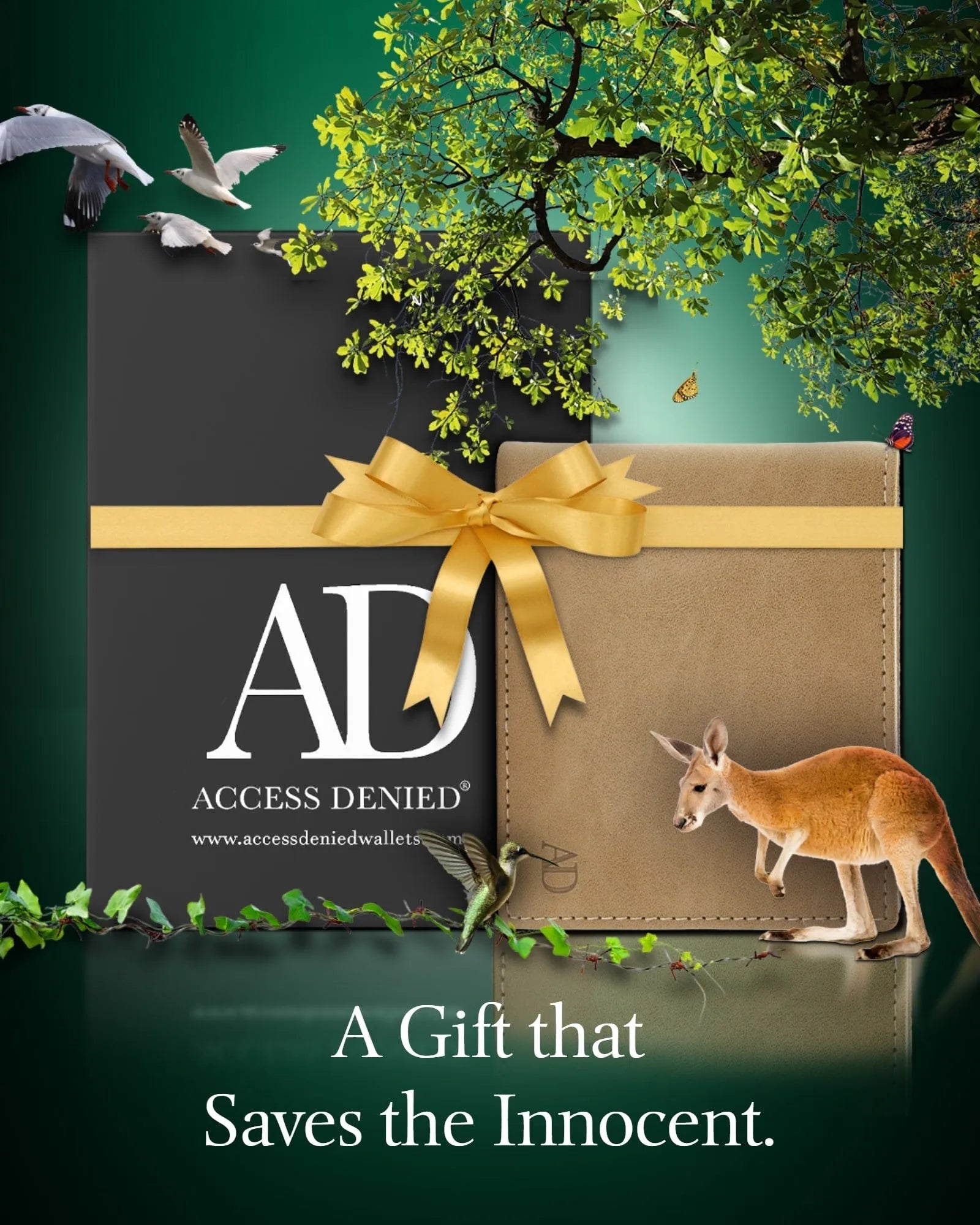 Vegan Leather Bifold Wallet