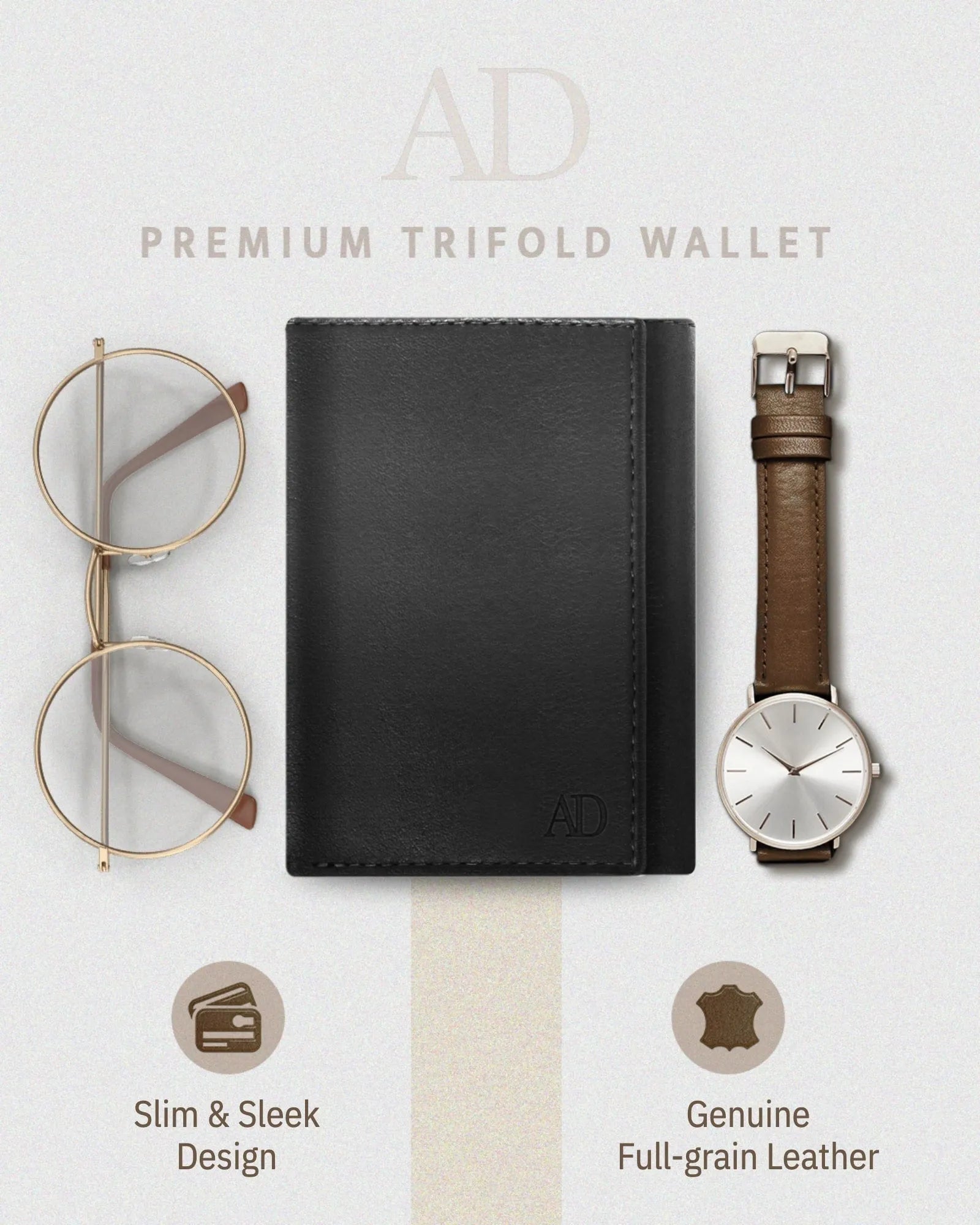 Trifold Wallet With ID Window