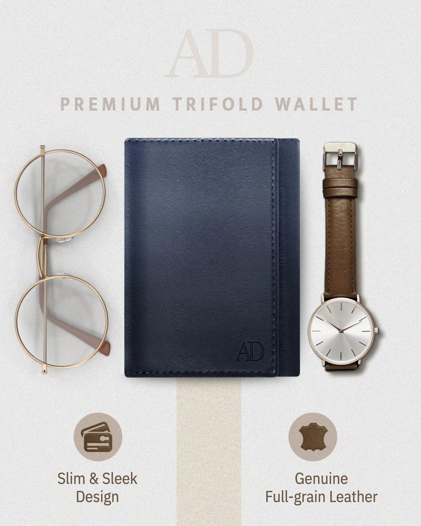 Trifold Wallet With ID Window