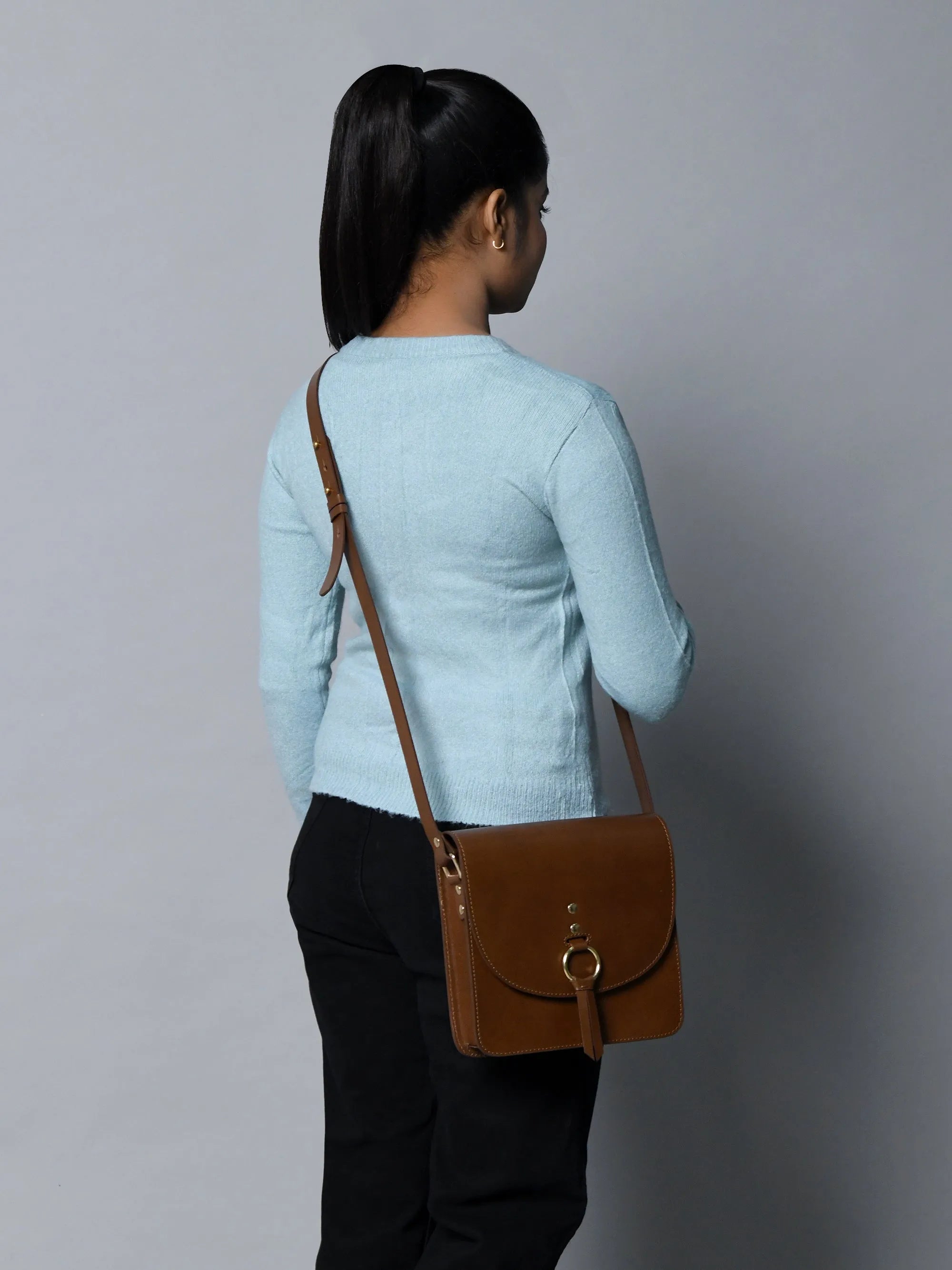 Rich Mocha Elegance Crossbody