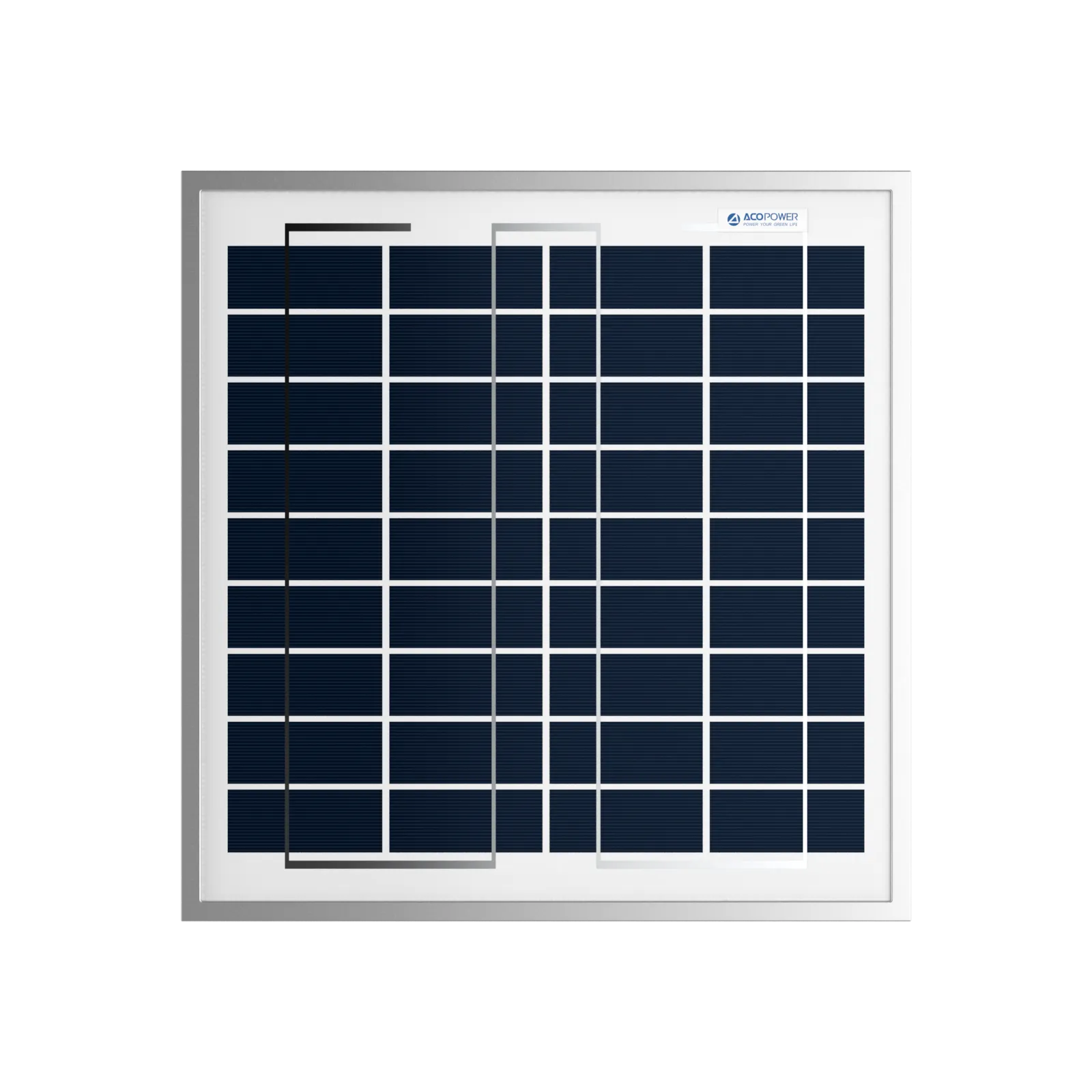 ACOPower 15W Polycrystalline Solar Panel for 12 Volt Battery Charging
