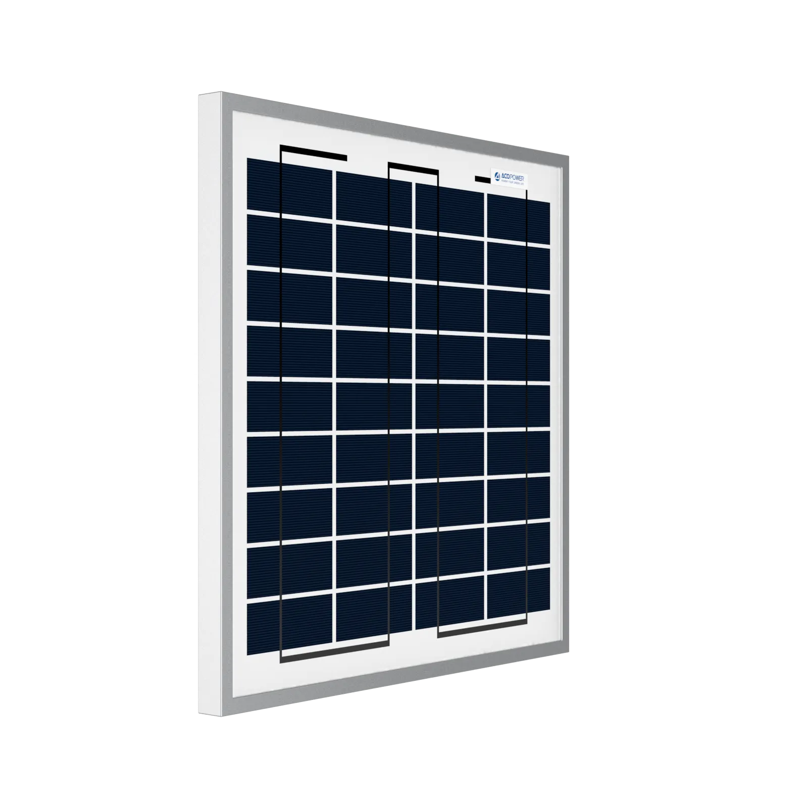 ACOPower 15W Polycrystalline Solar Panel for 12 Volt Battery Charging
