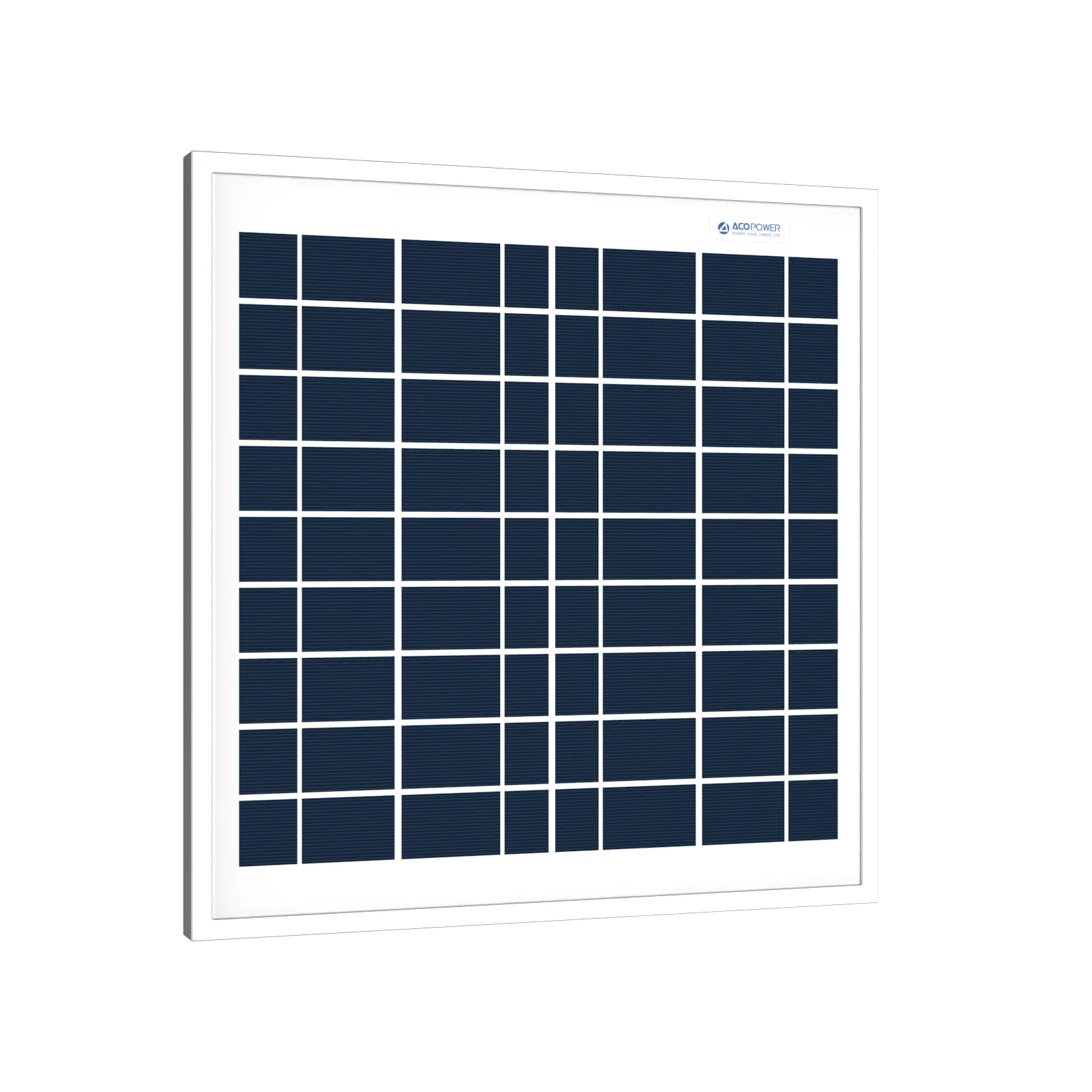 ACOPower 15W Polycrystalline Solar Panel for 12 Volt Battery Charging