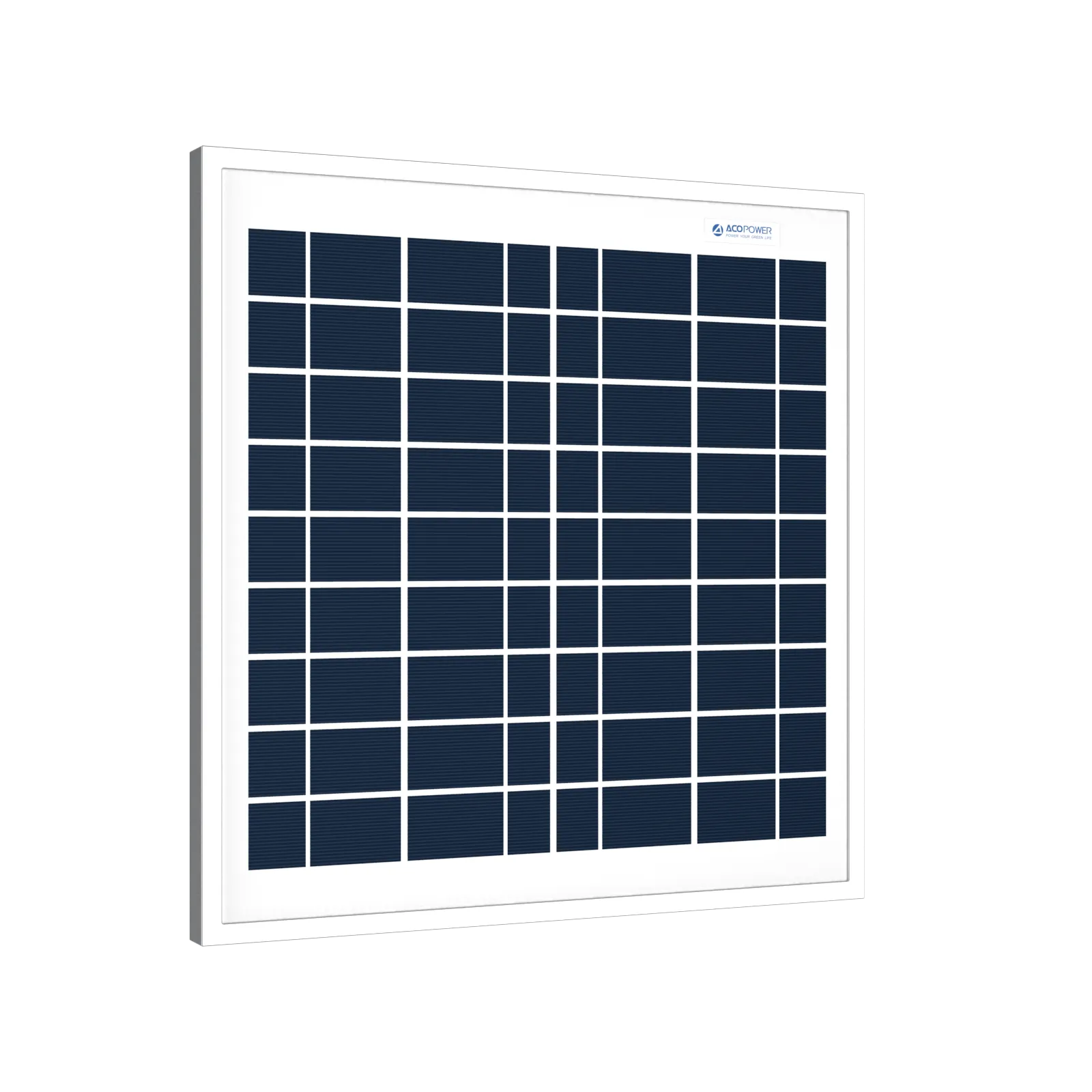 ACOPower 15W Polycrystalline Solar Panel for 12 Volt Battery Charging