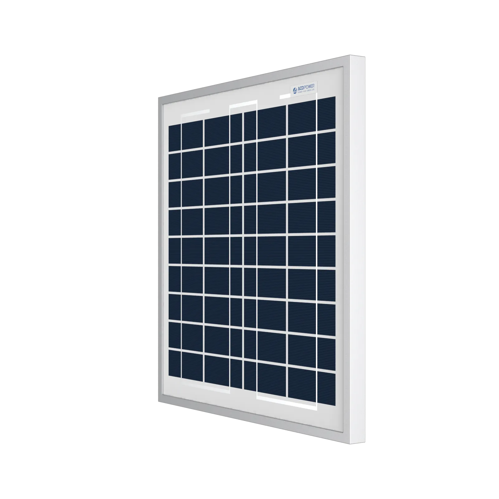 ACOPower 15W Polycrystalline Solar Panel for 12 Volt Battery Charging