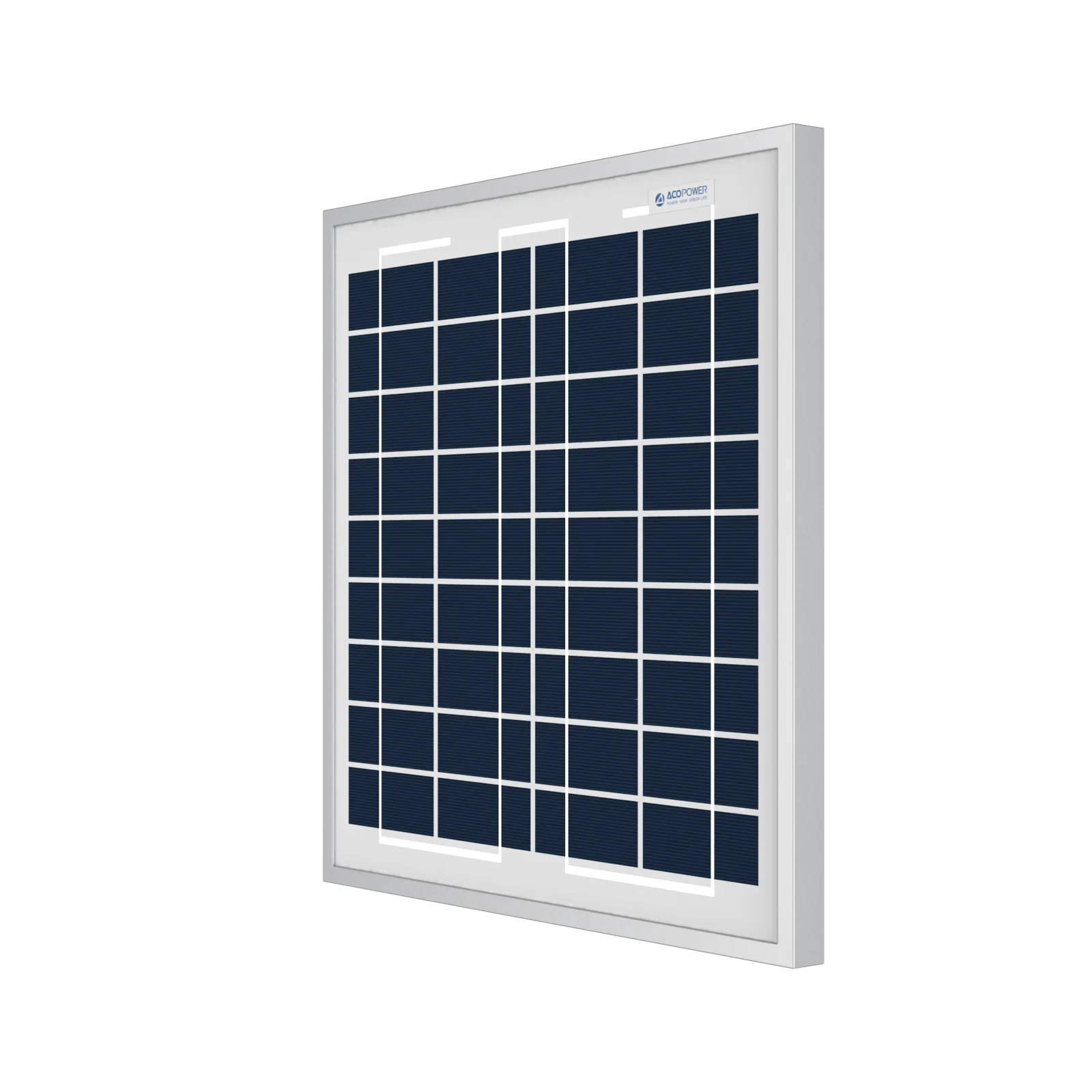 ACOPower 15W Polycrystalline Solar Panel for 12 Volt Battery Charging
