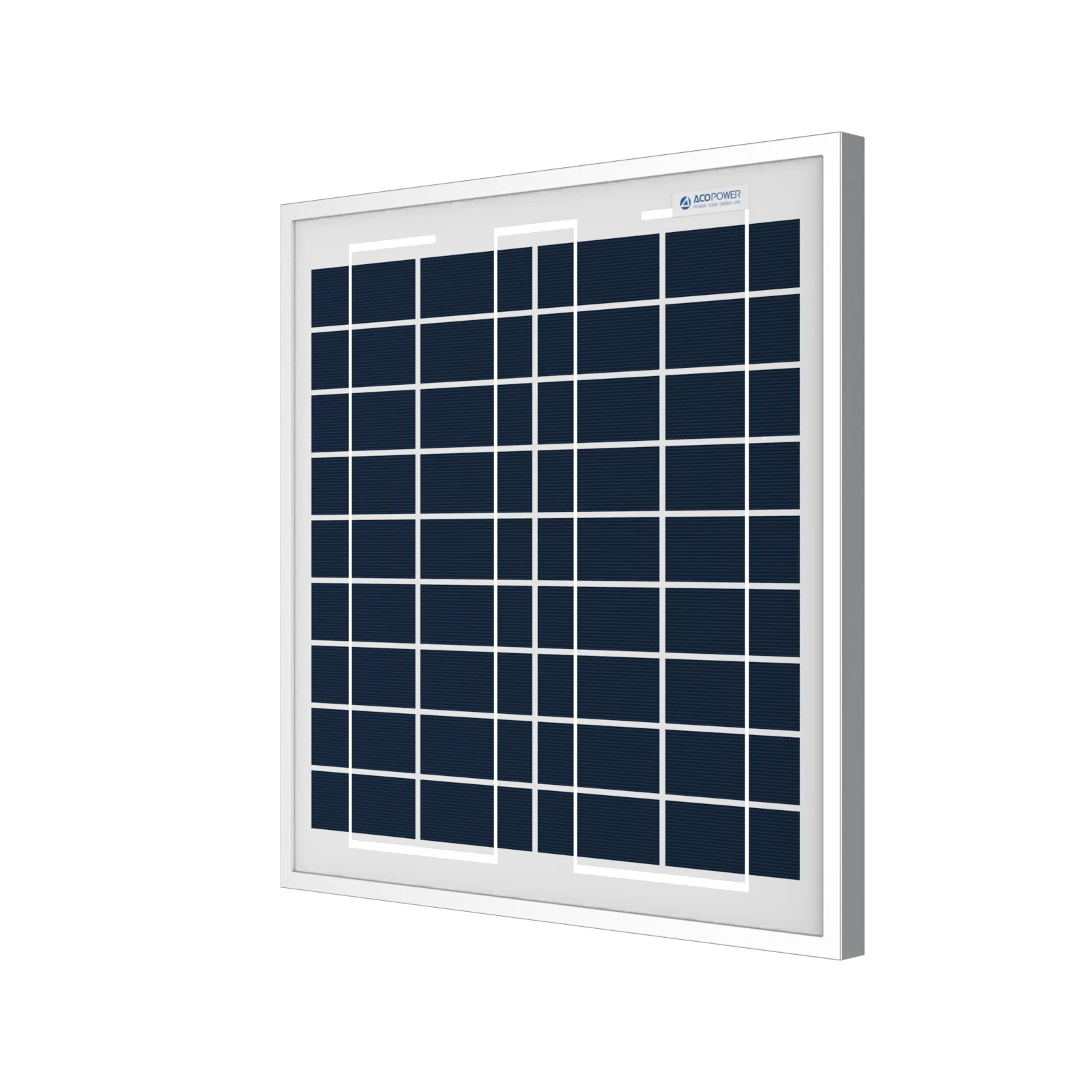 ACOPower 15W Polycrystalline Solar Panel for 12 Volt Battery Charging