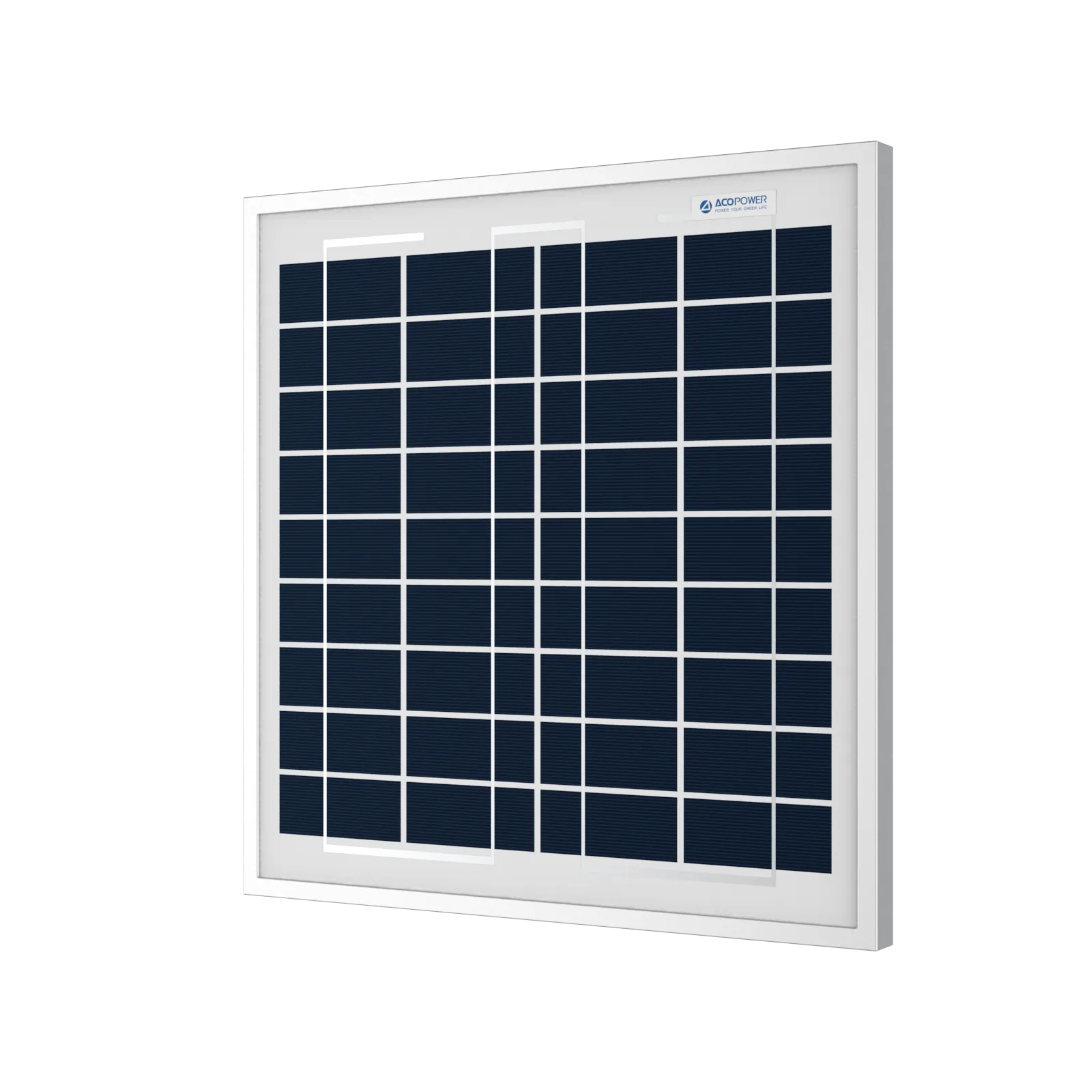 ACOPower 15W Polycrystalline Solar Panel for 12 Volt Battery Charging