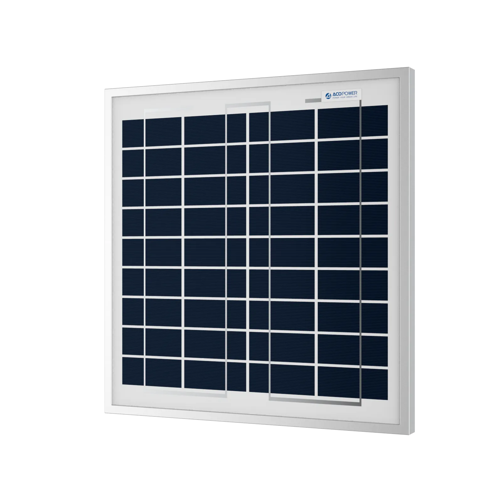 ACOPower 15W Polycrystalline Solar Panel for 12 Volt Battery Charging