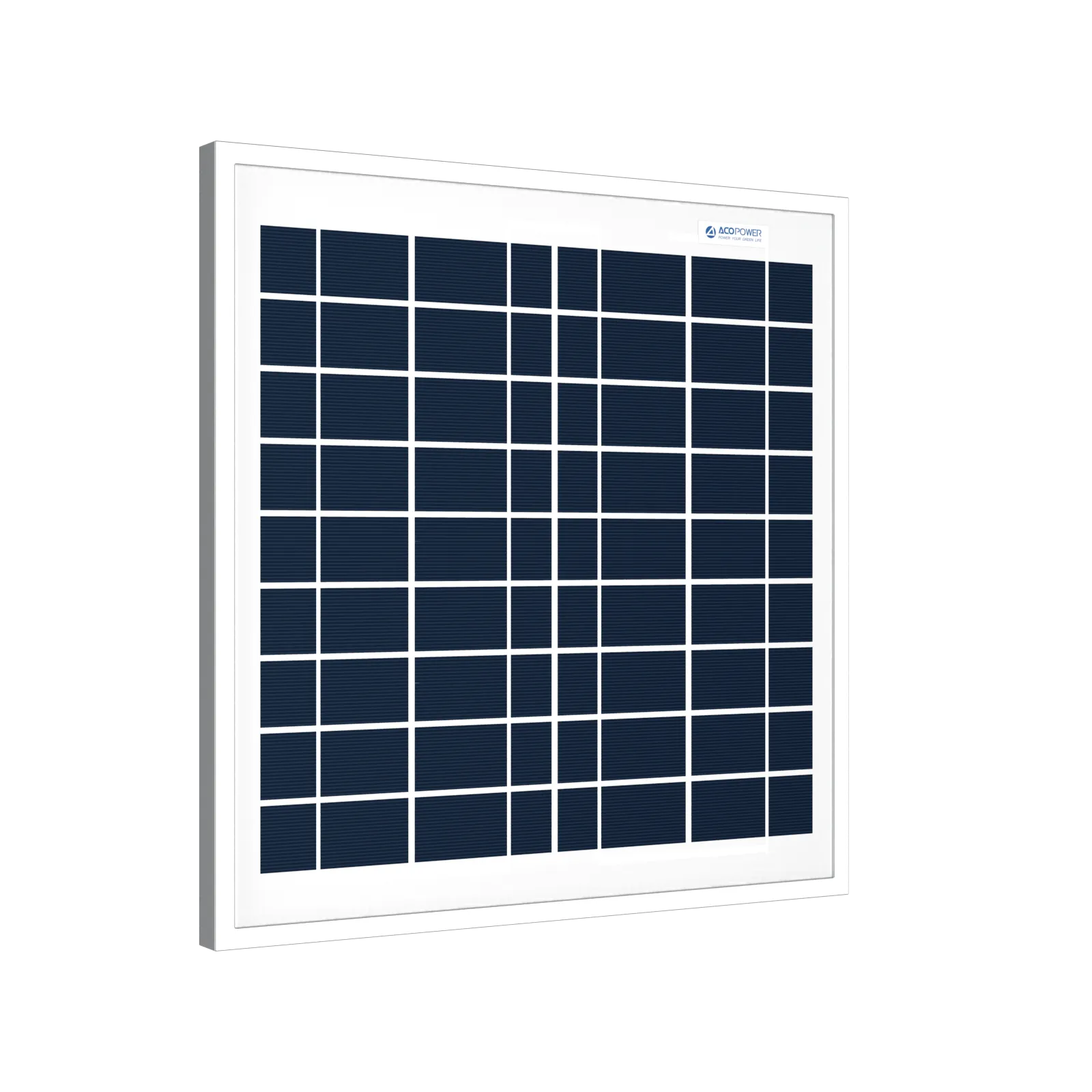 ACOPower 15W Polycrystalline Solar Panel for 12 Volt Battery Charging