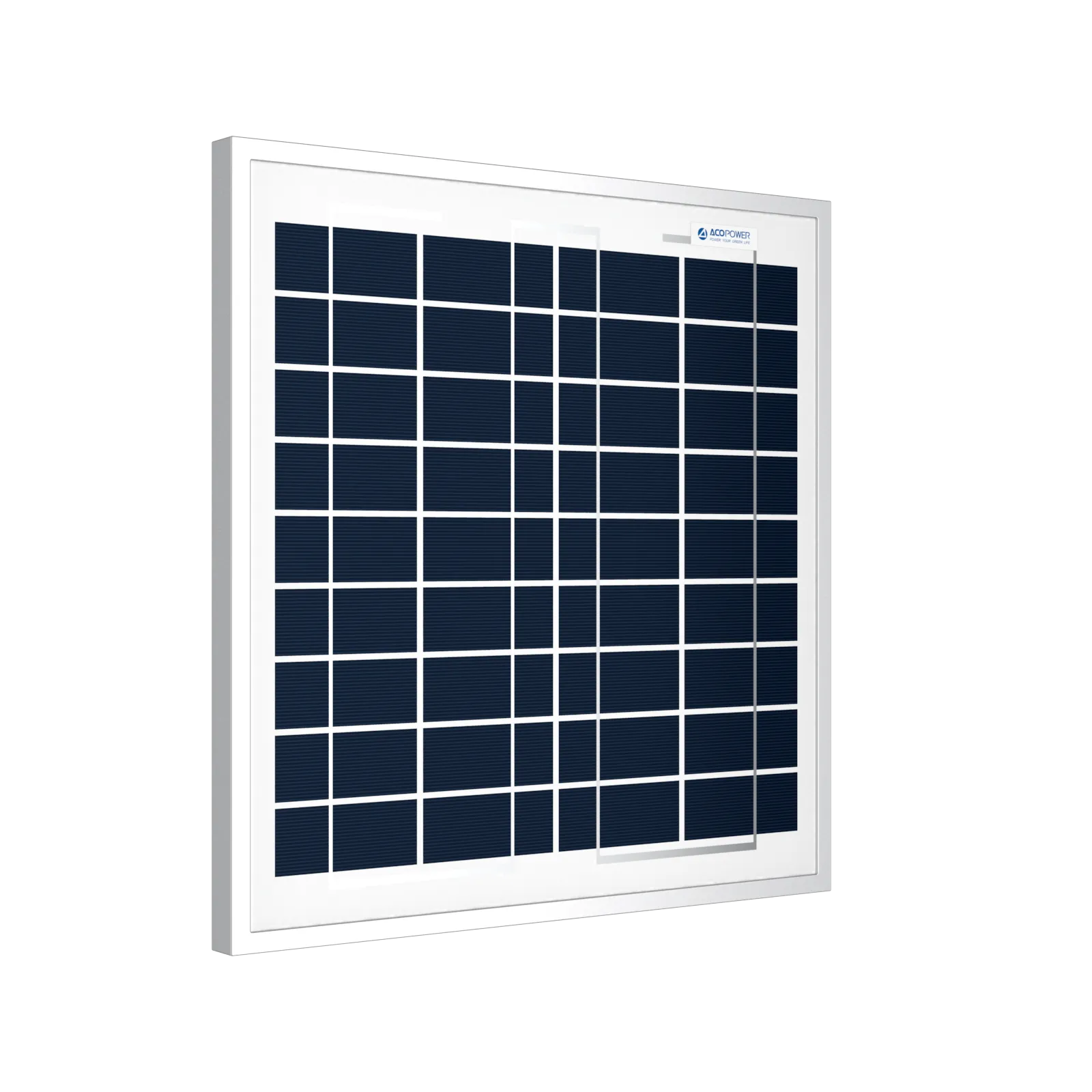 ACOPower 15W Polycrystalline Solar Panel for 12 Volt Battery Charging