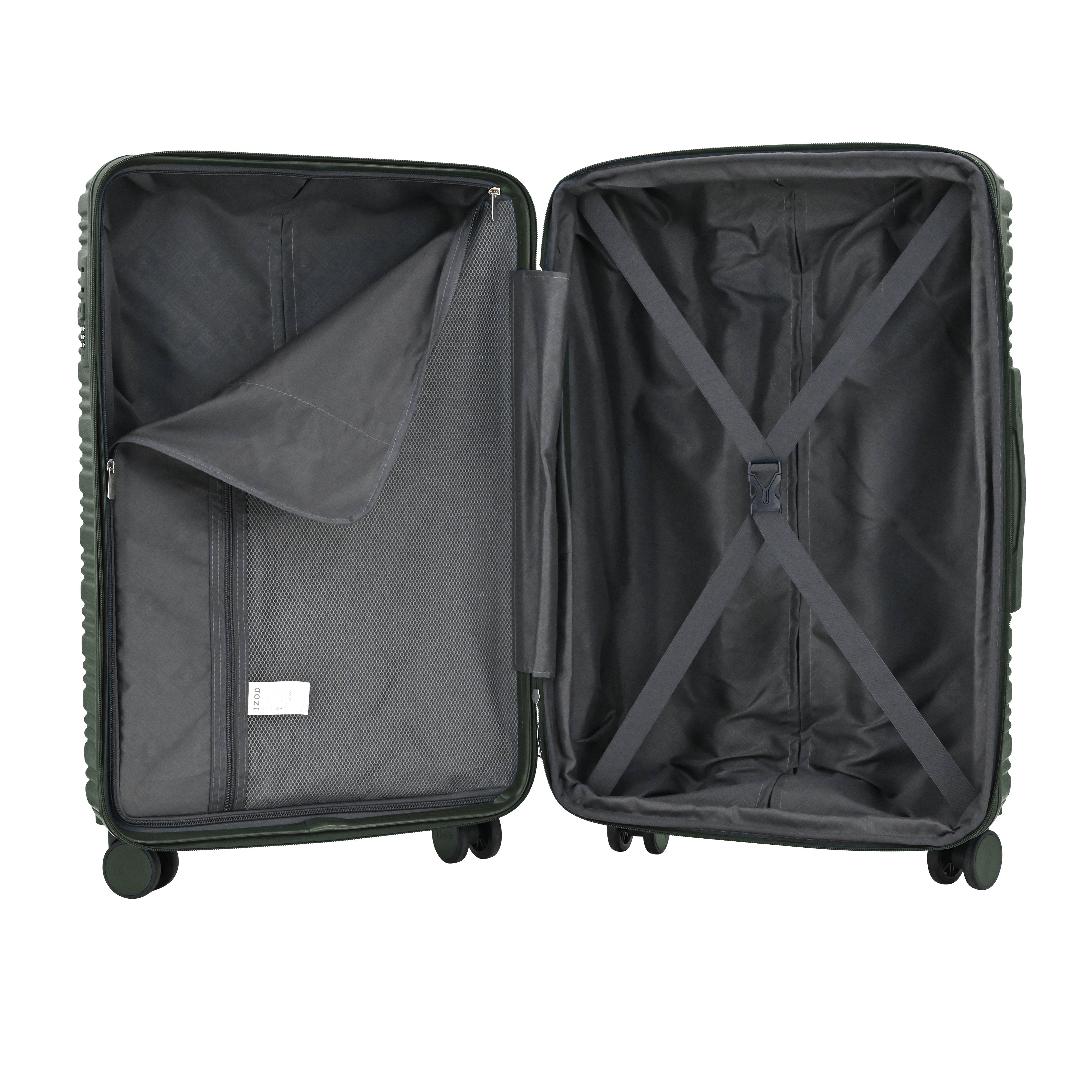 Romeo Expandable 3-Piece Spinner Luggage Set with Lock