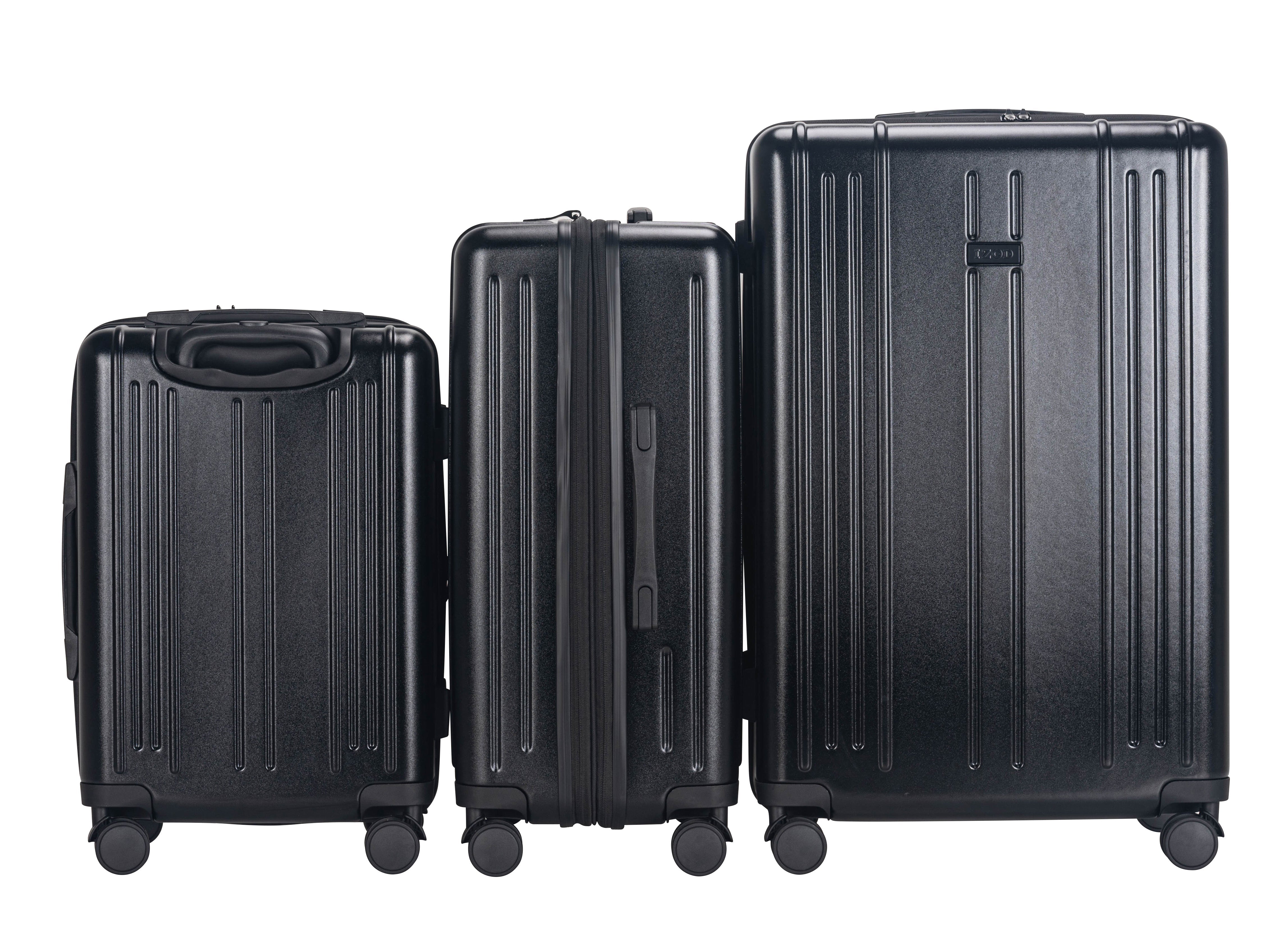 ISLA Expandable 3-Piece Spinner Luggage Set with Lock