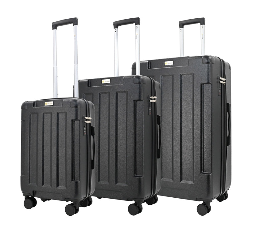 Hawk Expandable 3-Piece Spinner Luggage Set