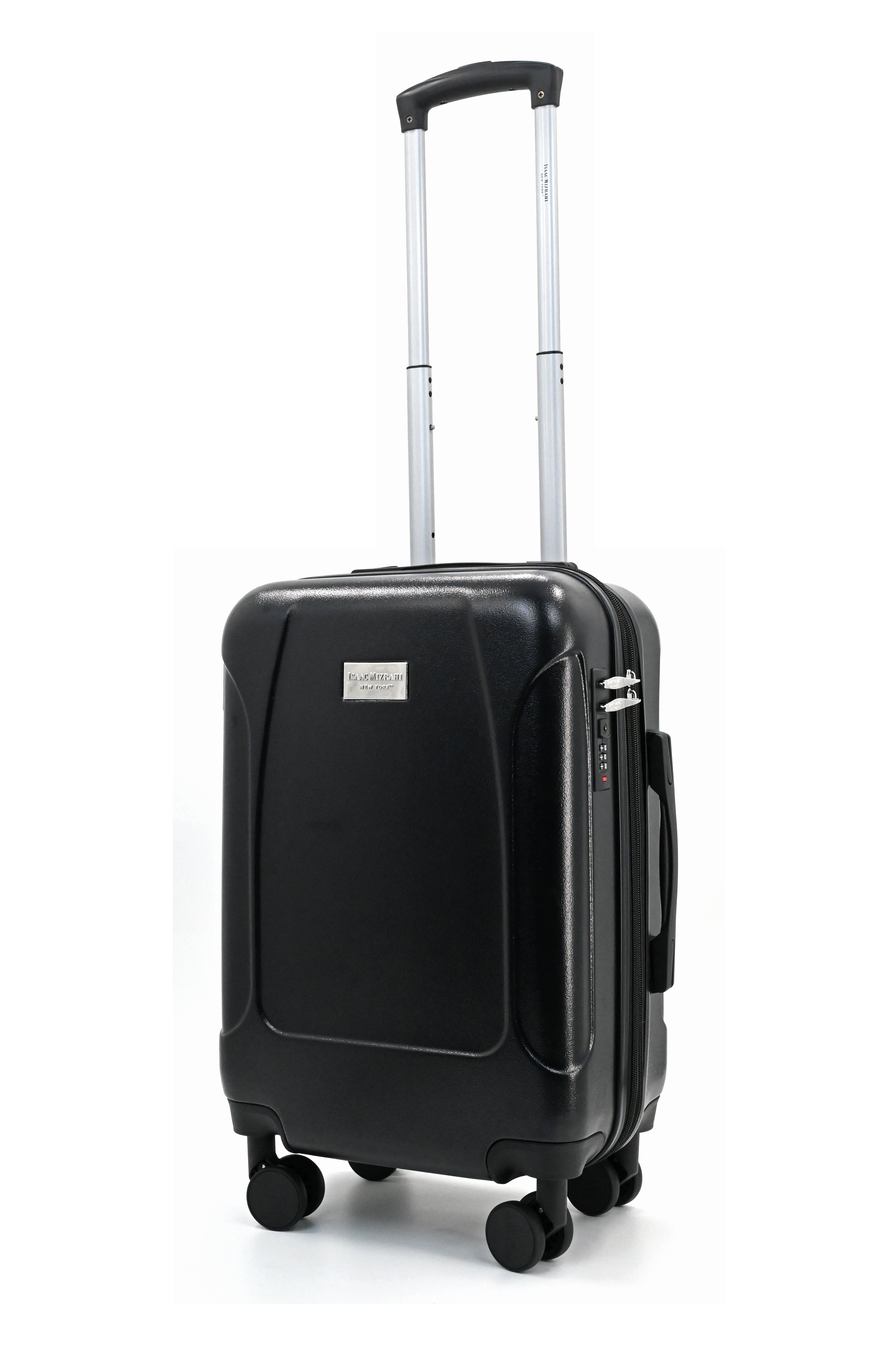 LUNA Expandable 3-Piece Spinner Luggage Set with Lock