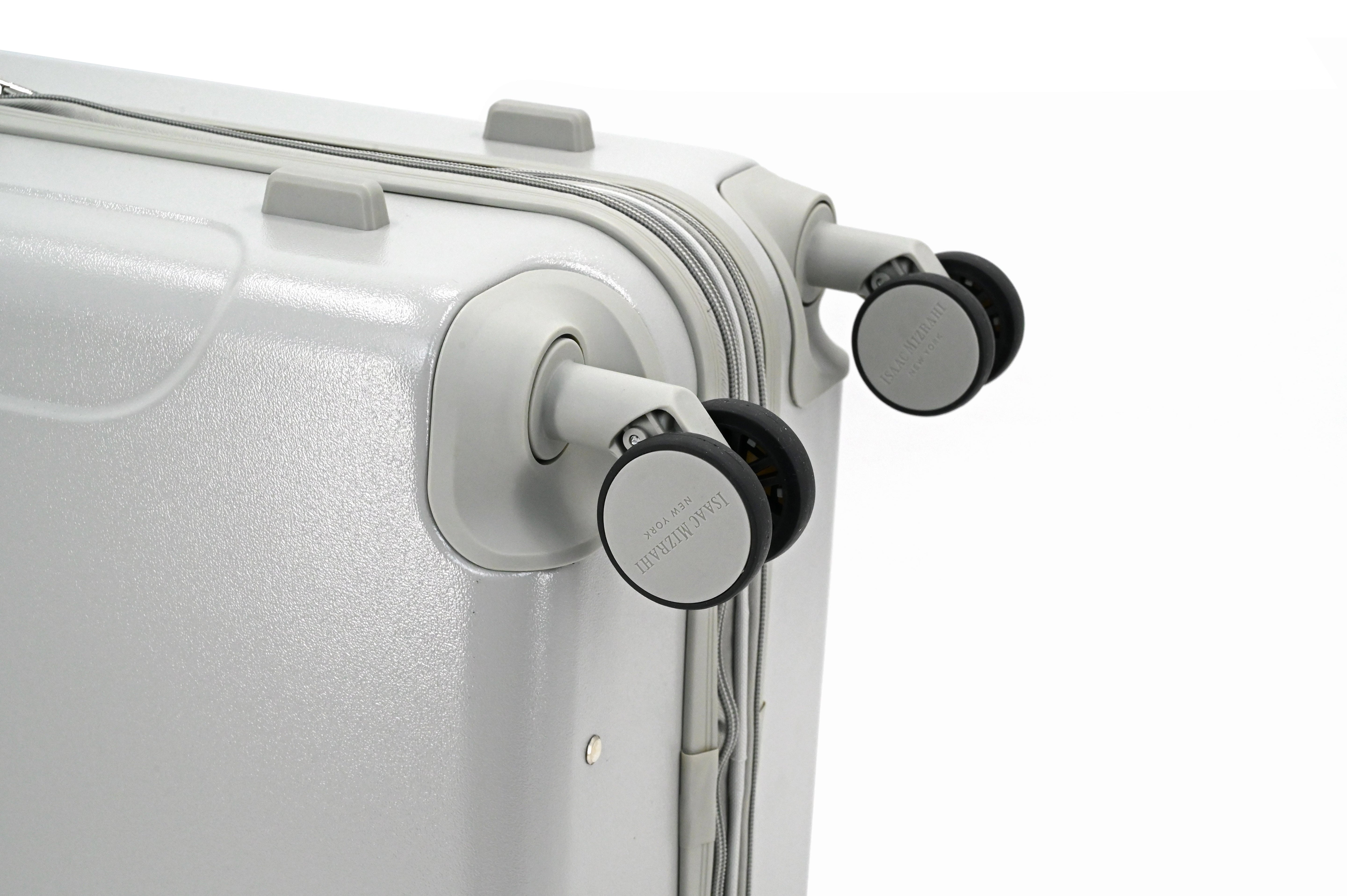 LUNA Expandable 3-Piece Spinner Luggage Set with Lock