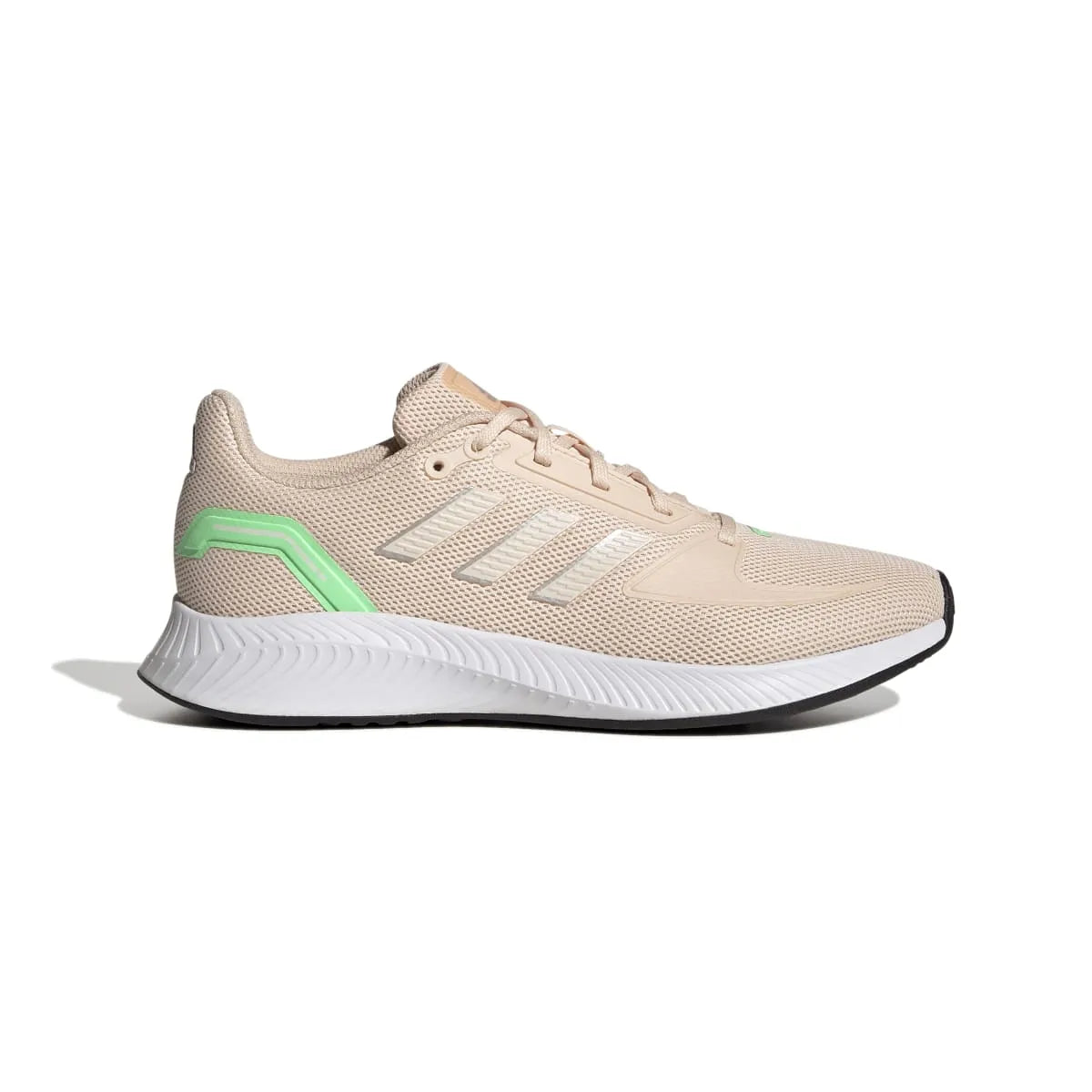 ADIDAS GV9573 RUNFALCON 2.0 Women's (Medium) Orange/Orange/Green Mesh Running Shoes