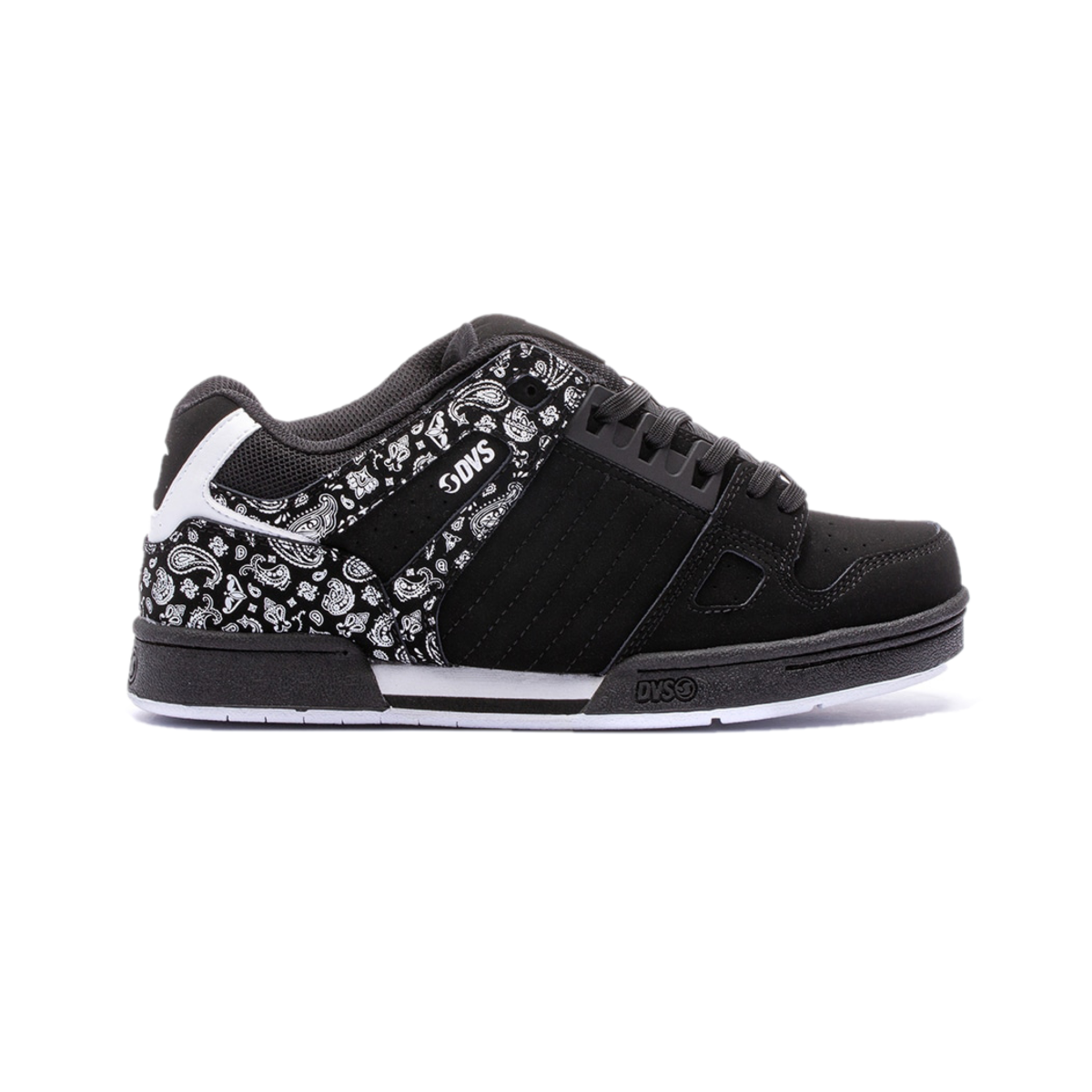 DVS F0000233971 CELSIUS Men's (Medium) Black/White/Black Suede/Leather/Nubuck Skate Shoes