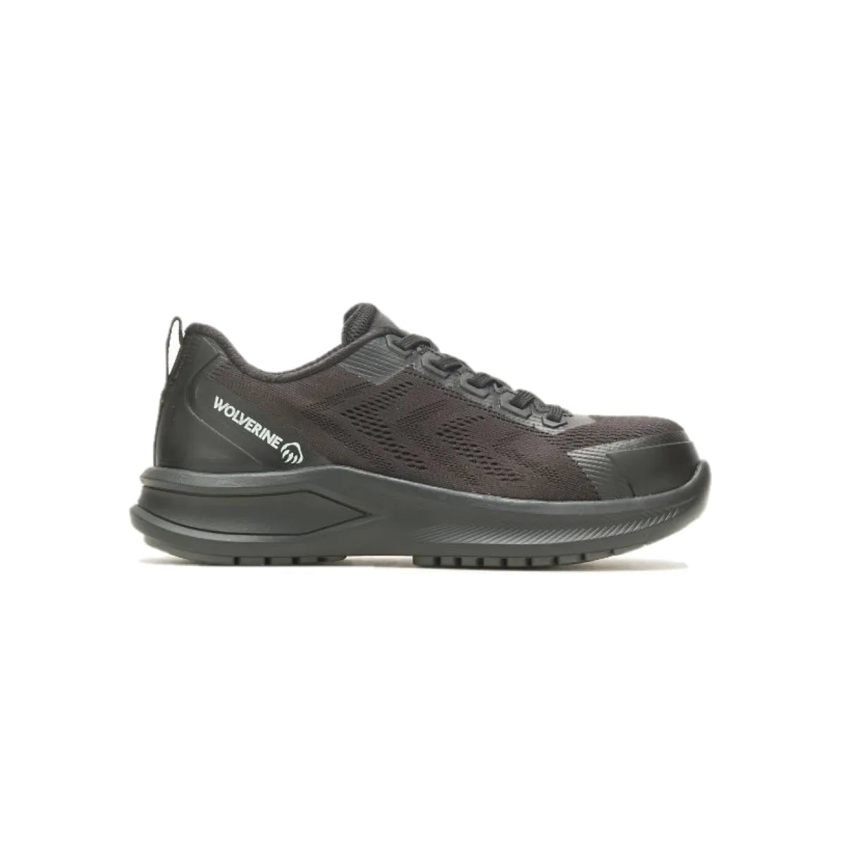 WOLVERINE W231008-W BOLT KNIT CT Women's (Wide) Black Mesh/Knit Work Shoes