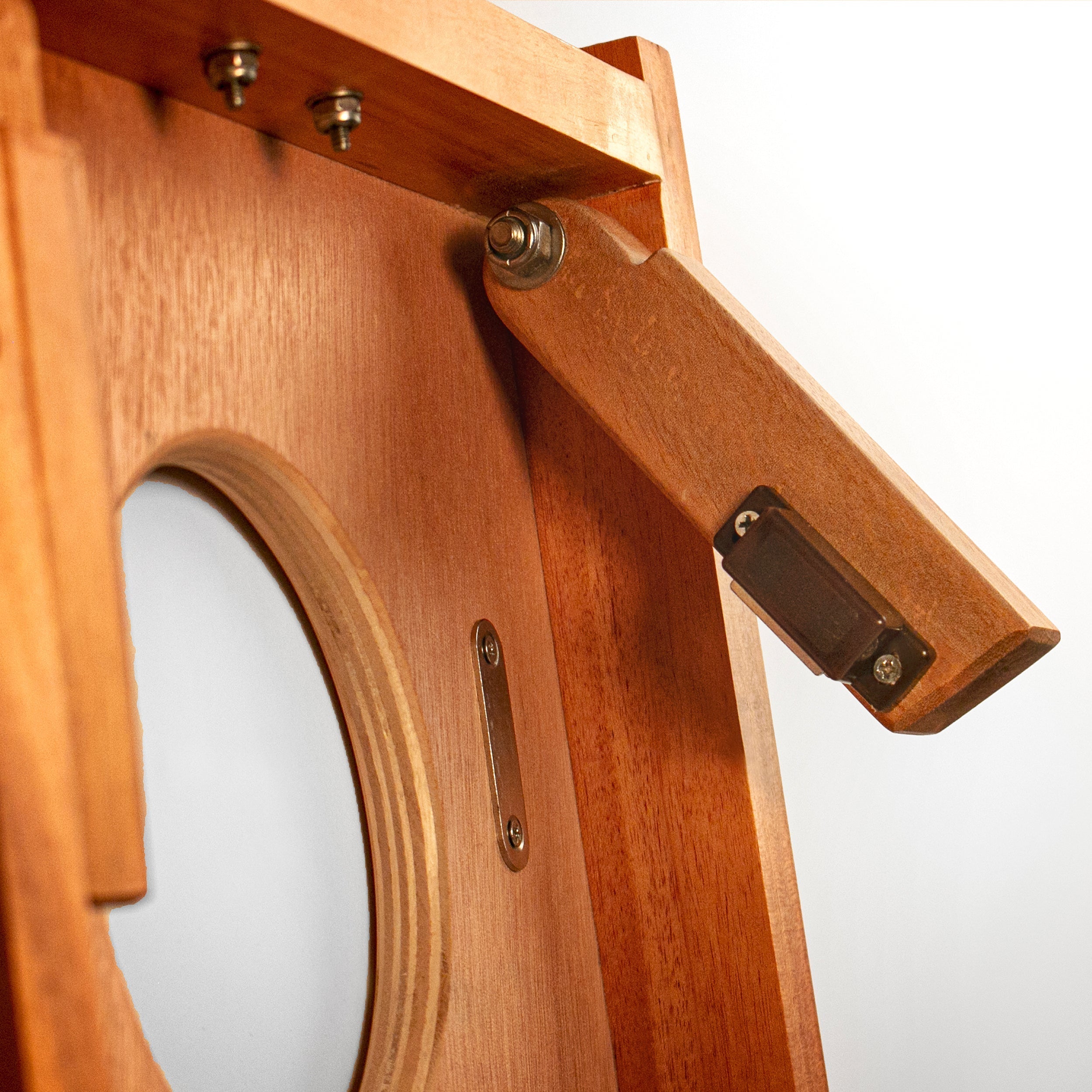 1ft x 2ft Graphic Wood Travel Cornhole Set | Classic Beach Stripes Collection