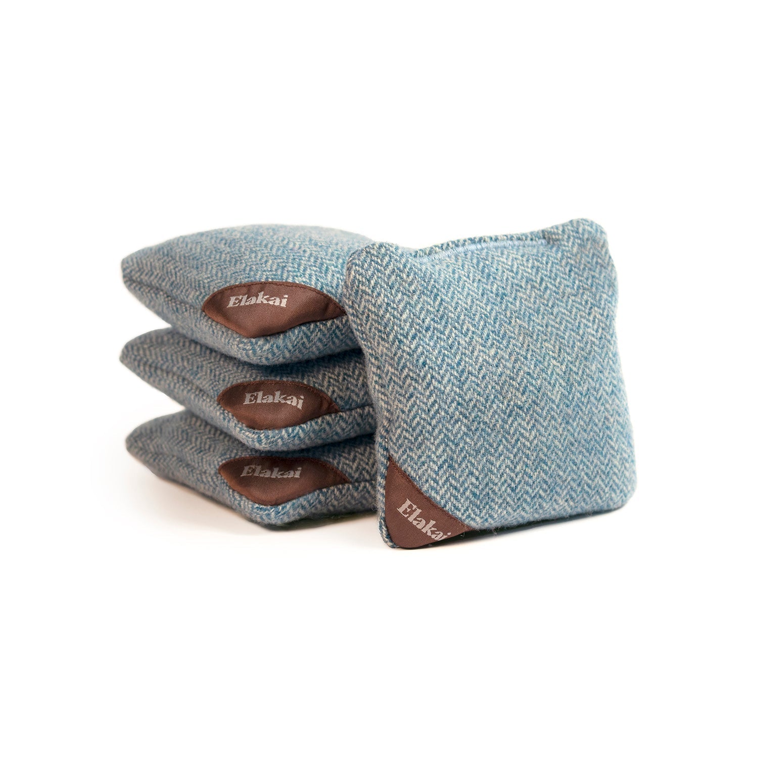 1ft x 2ft Resin & Wood Travel Cornhole Set | Beach Wave