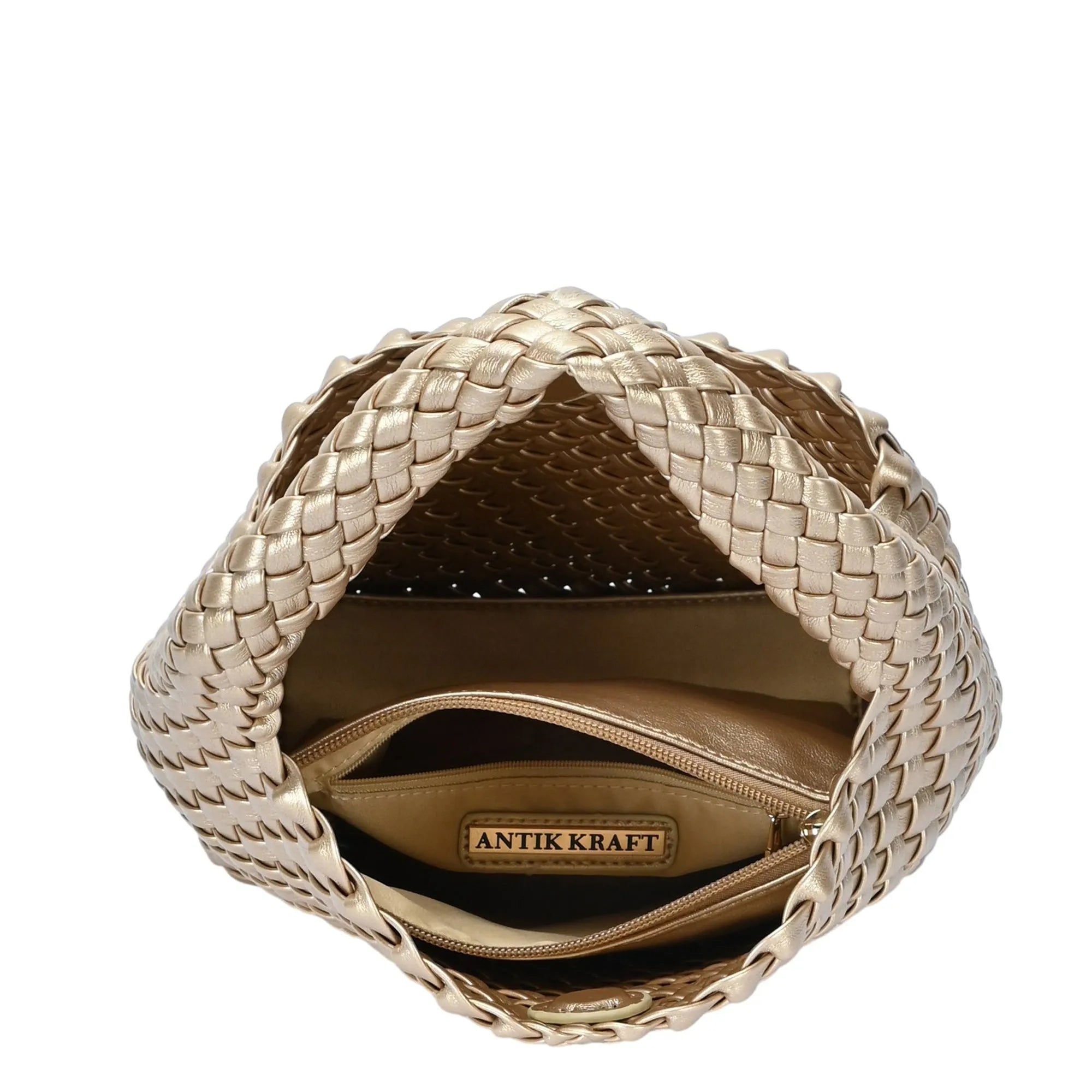 Parker 2 in 1 Woven Satchel Bag