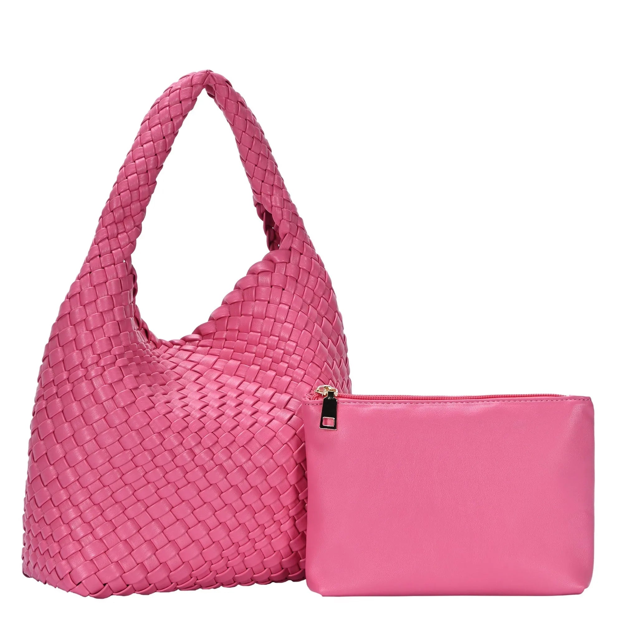 Parker 2 in 1 Woven Satchel Bag