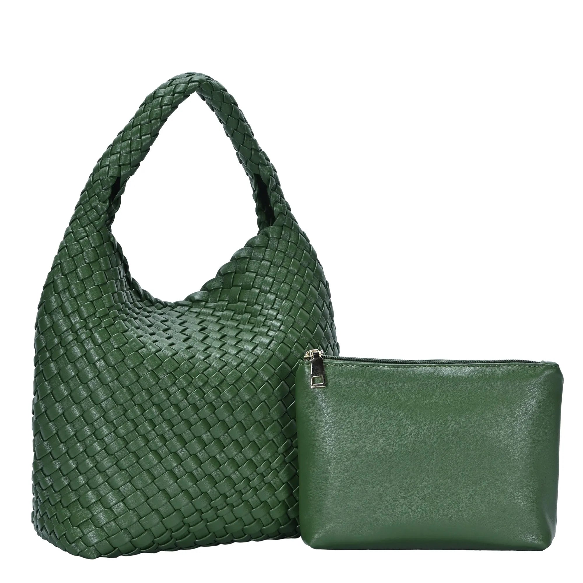 Parker 2 in 1 Woven Satchel Bag