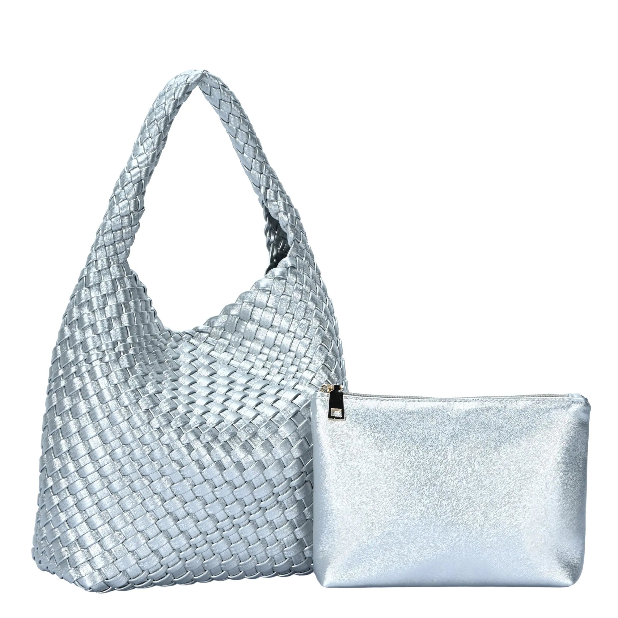 Parker 2 in 1 Woven Satchel Bag
