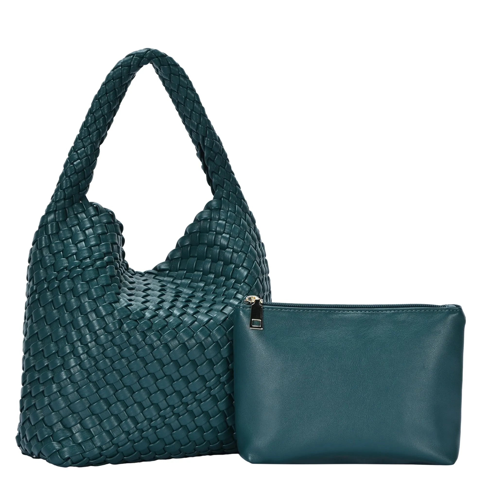 Parker 2 in 1 Woven Satchel Bag