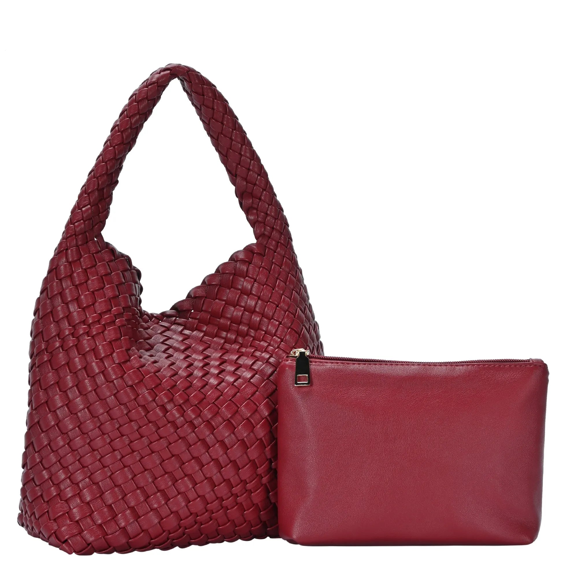 Parker 2 in 1 Woven Satchel Bag