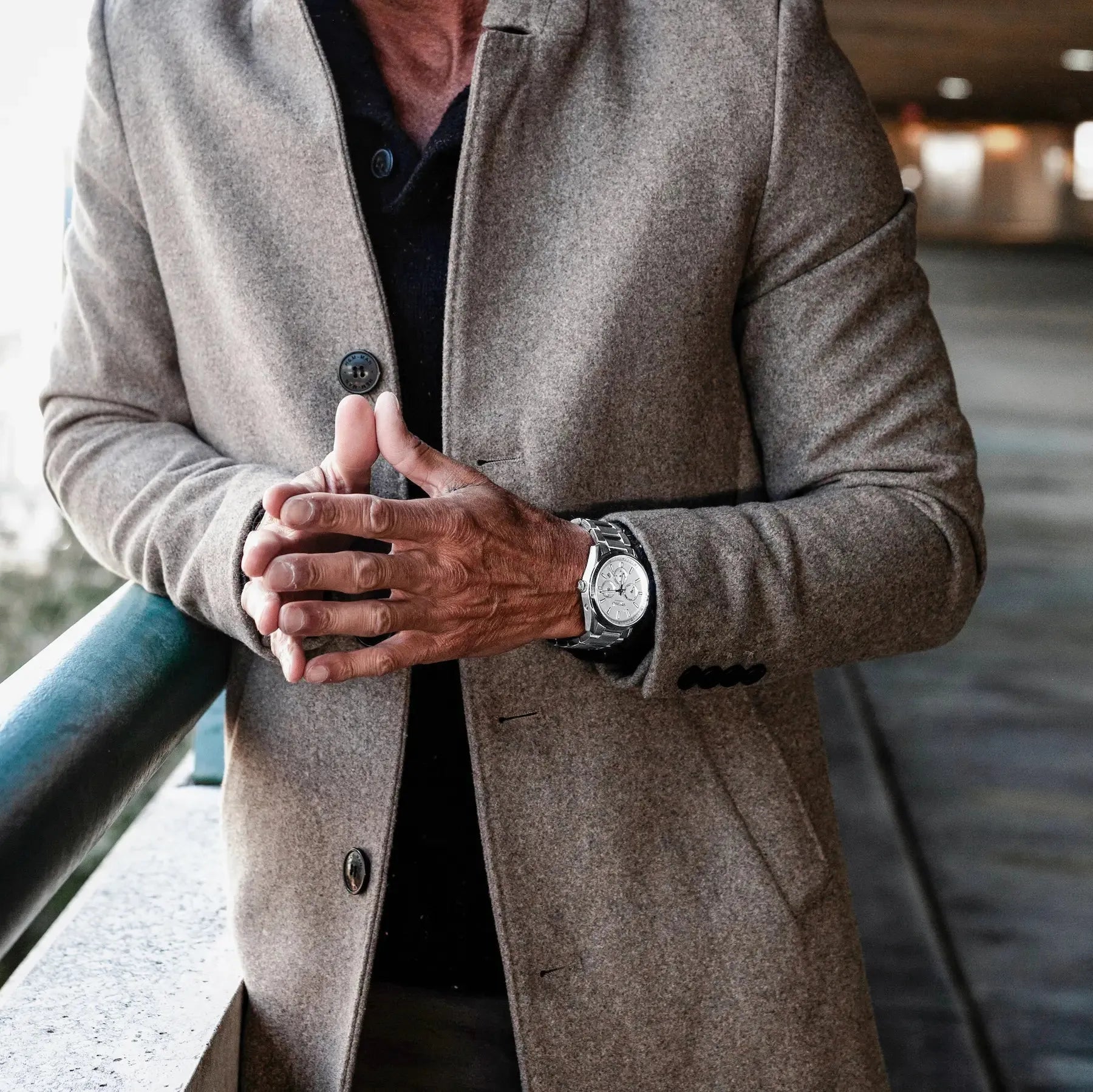 The Reserve Automatic Men's Watches - Gray/Silver