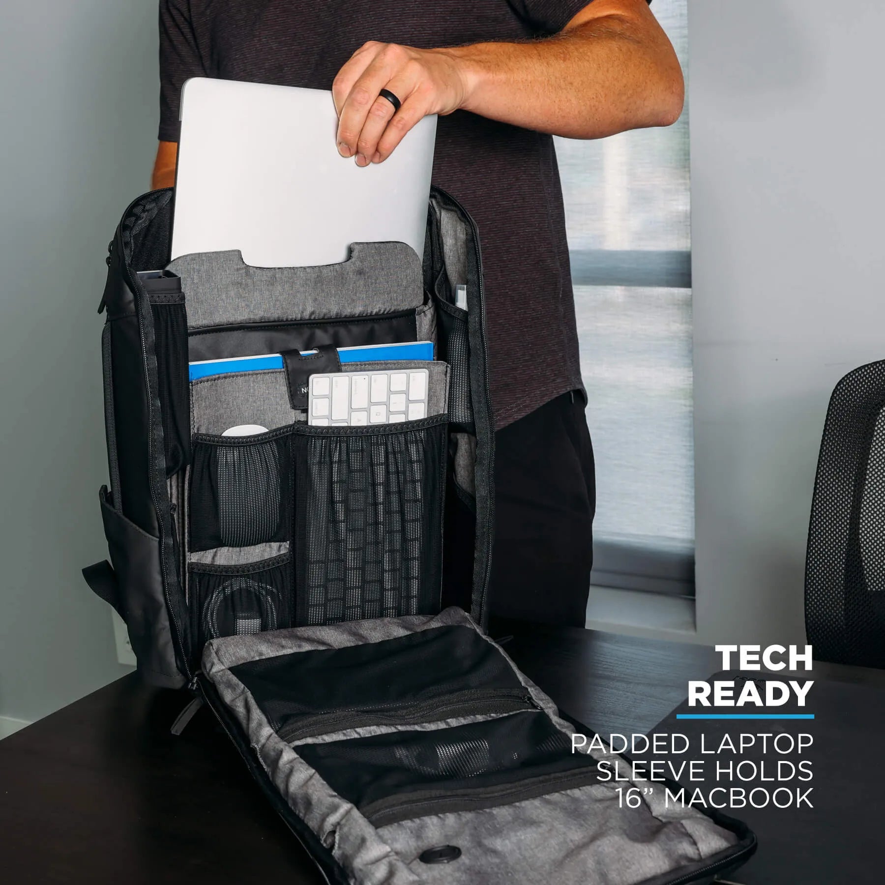 Expandable Water-Resistant Backpack (Available in 14L/17L and 20L/24L)